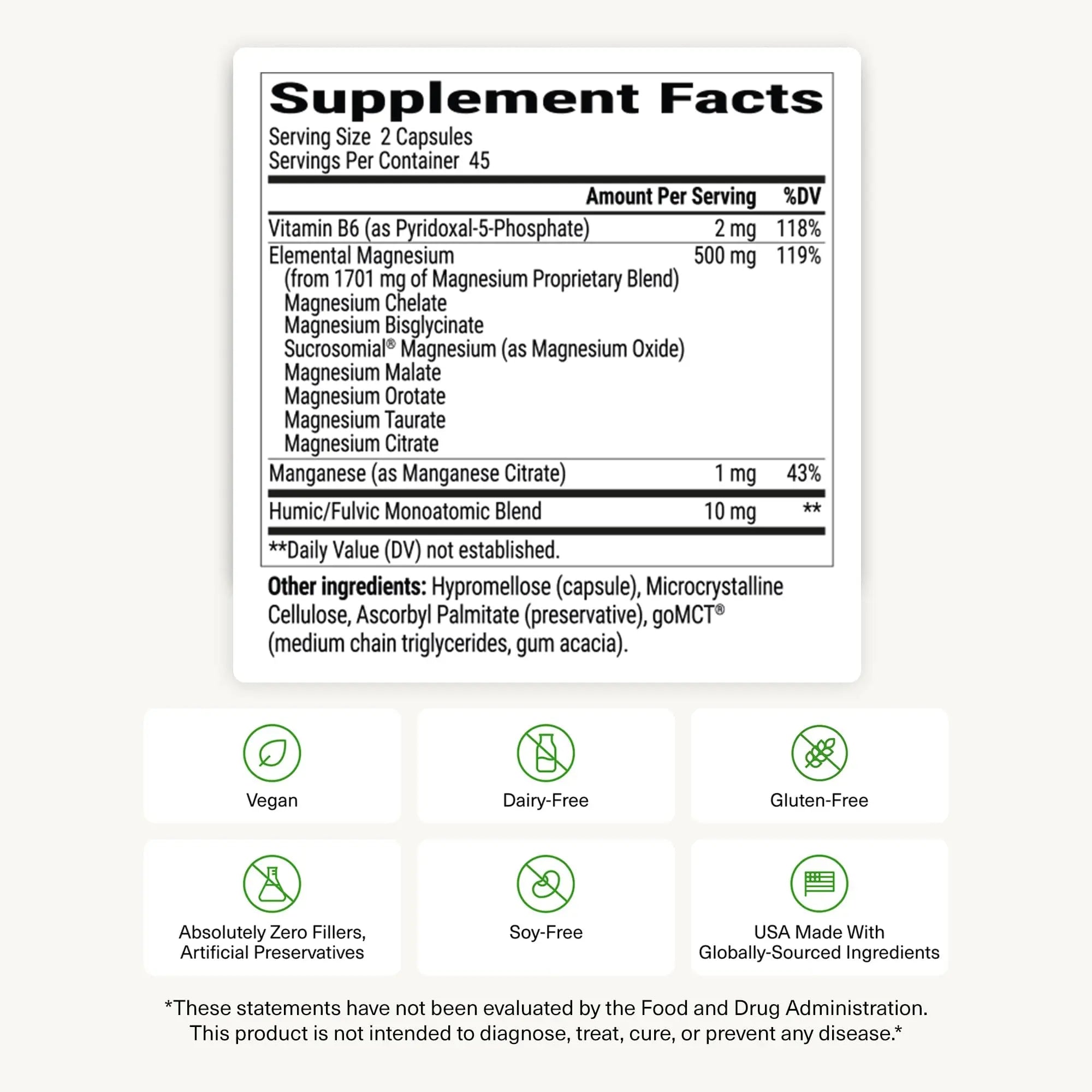BIOptimizers Magnesium Breakthrough Supplement with 500mg - 7 Forms of Magnesium: Glycinate, Malate, Citrate, and More - Natural Support for Sleep and Cognitive Function -90 Capsules- Calming Vitamins BIOptimizers buy supplements canada
