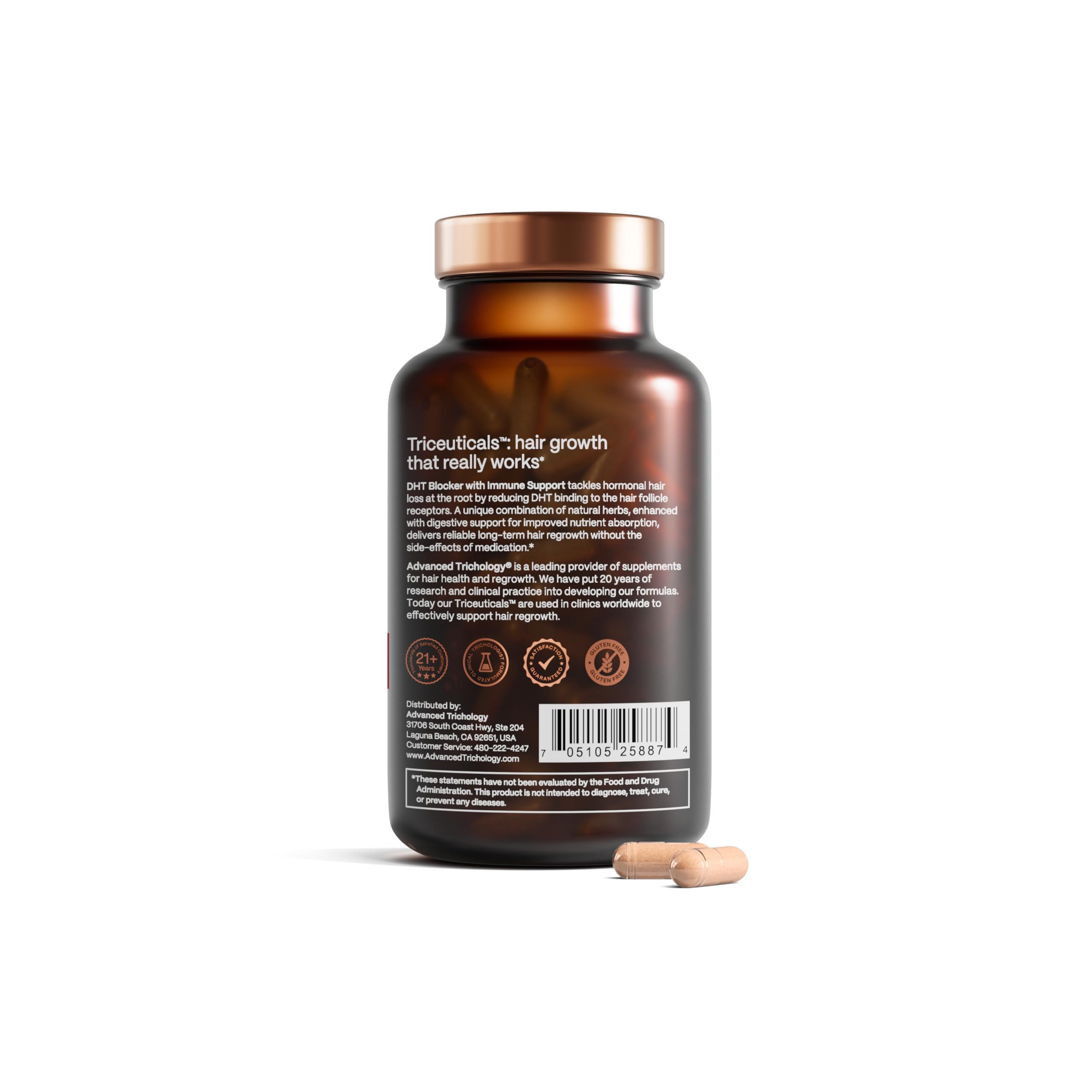 DHT Blocker - Hair Growth Supplement for Genetic Thinning for Men and Women | Approved* by American Hair Loss Association | Guaranteed, Backed by 20 Years Advanced Trichology buy supplements canada