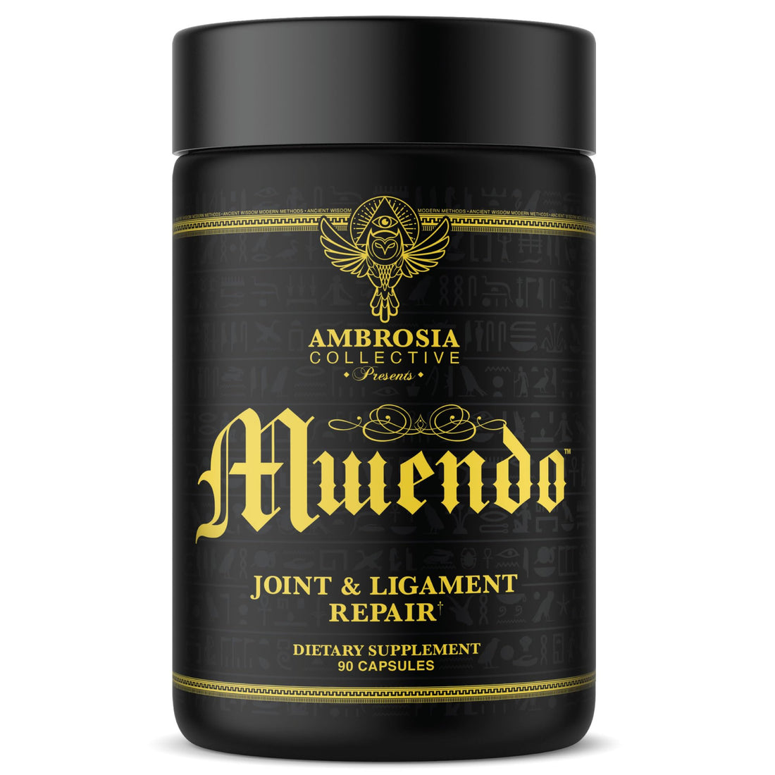 Ambrosia Mwendo - Joint & Ligament Repair | Strengthen Tendons & Increase Soft Tissue Extensibility | Muscle Soreness, & Recovery Time with BioCell Collagen | 90 Veggie Capsules Ambrosia buy supplements canada