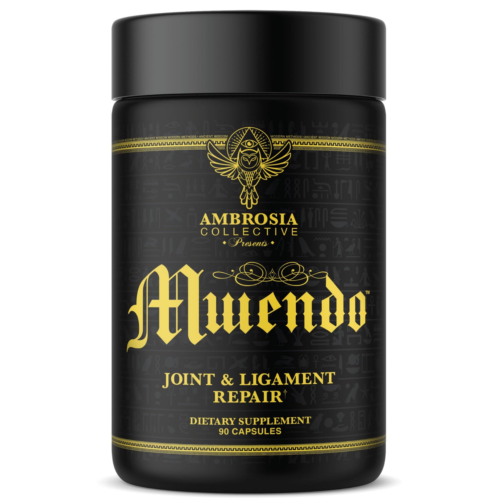 Ambrosia Mwendo - Joint & Ligament Repair | Strengthen Tendons & Increase Soft Tissue Extensibility | Muscle Soreness, & Recovery Time with BioCell Collagen | 90 Veggie Capsules Ambrosia buy supplements canada