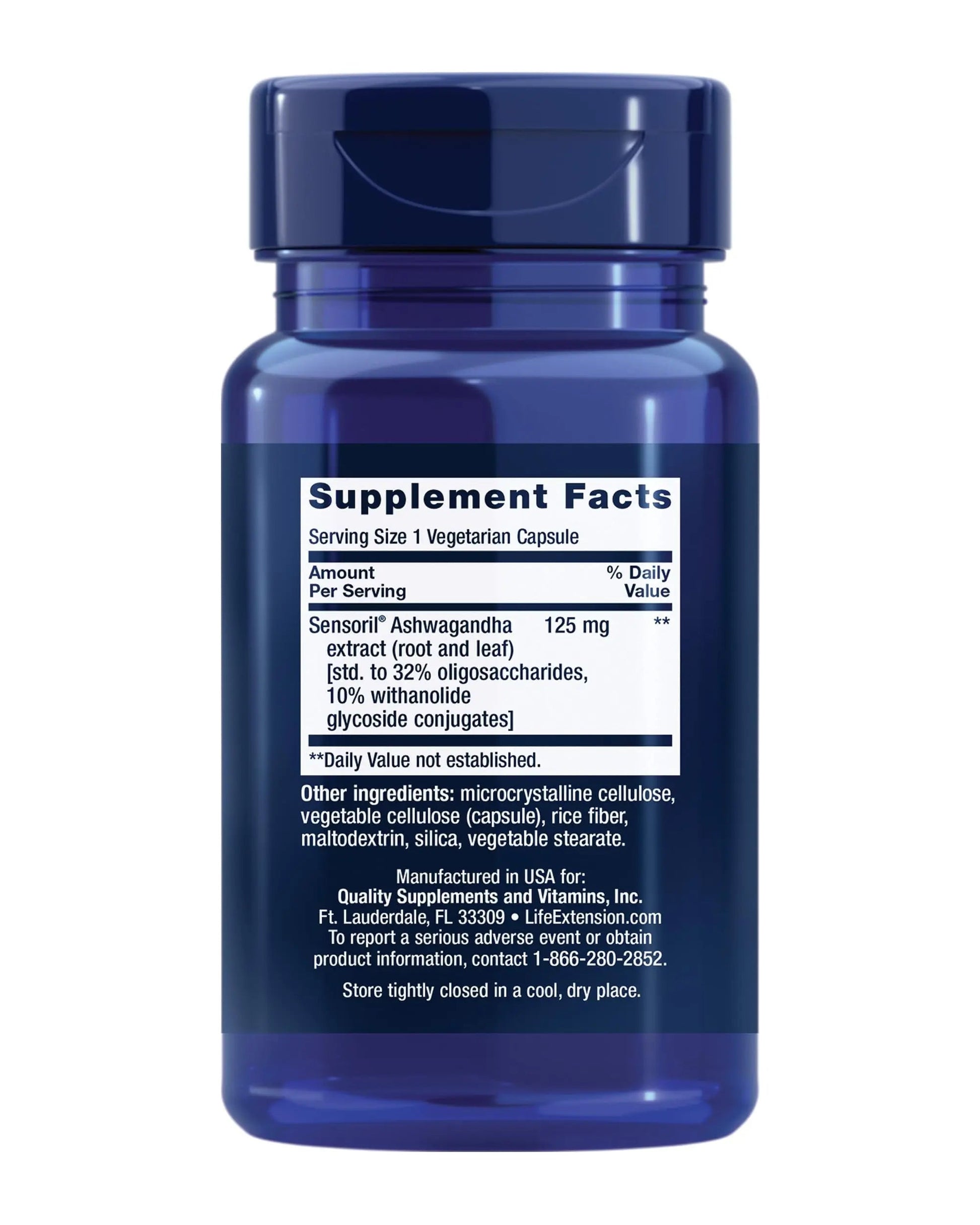 Life Extension One-Per-Day Multivitamin 60 Tablets and Optimized Ashwagandha 60 Capsules Bundle Life Extension buy supplements canada