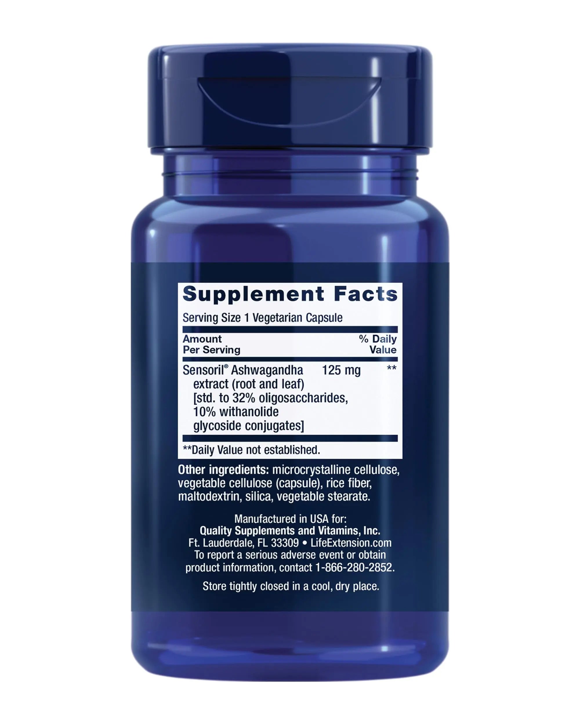 Life Extension One-Per-Day Multivitamin 60 Tablets and Optimized Ashwagandha 60 Capsules Bundle Life Extension buy supplements canada