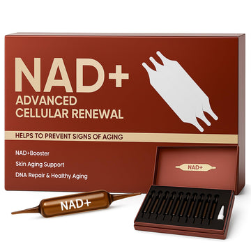 NAD Advanced Cellular Renewal - 1200mg NAD Supplement for Skin Aging Support Energy & Focus - 10 Vials (1) ARSYCHLL buy supplements canada