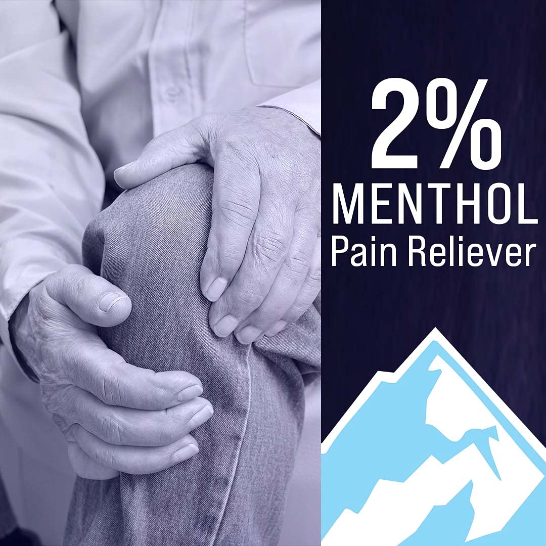 Mineral Ice Original Therapeutic Menthol Pain Relief Gel. Greaseless with "Deepcold" Pain Reliever. Provides Cooling & Penetrating Relief for Arthritis, Simple Backache, Strains & Sprains (8 Ounce) Mineral Ice buy supplements canada