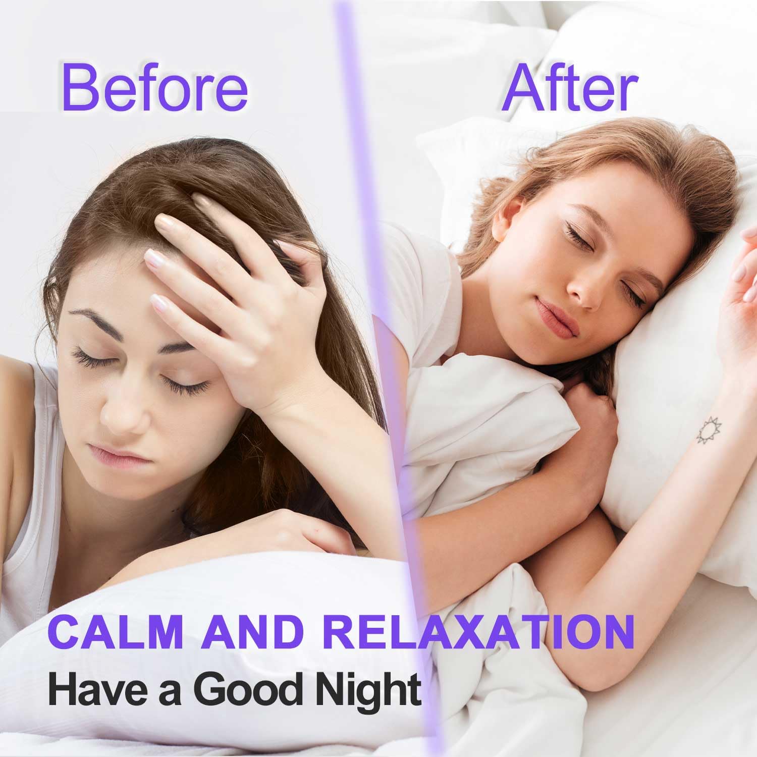 RIGBOO Magnesium Lotion for Sleep, Magnesium Cream, Muscle Relief and Relaxation Non-Greasy, Fast Absorbing Body Lotion with Coconut Oil with Chamomile, Safe for Sensitive Skin (Lavender) RIGBOO buy supplements canada