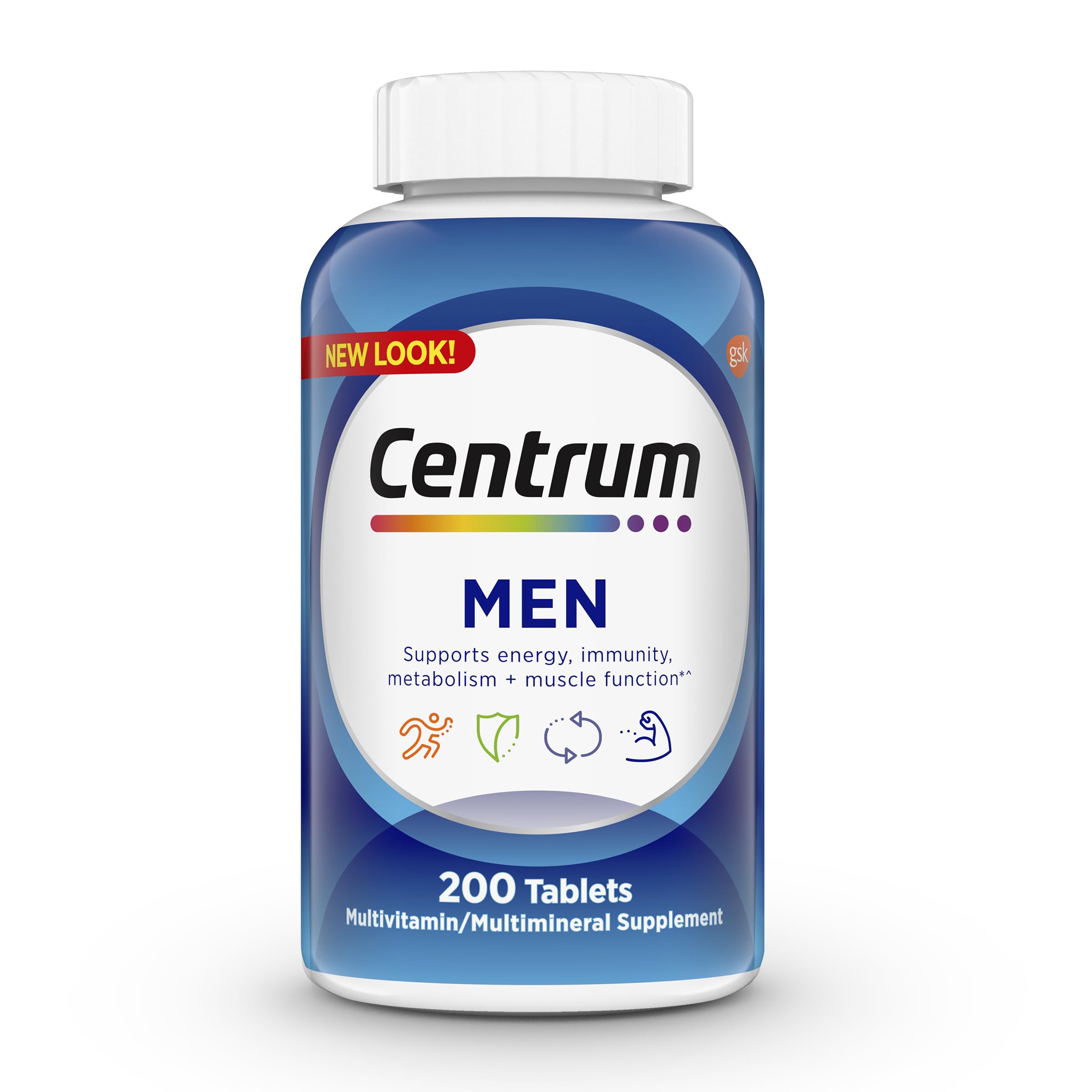 Centrum Multivitamin for Men, Multivitamin/Multimineral Supplement with Vitamin D3, B Vitamins and Antioxidants Centrum buy supplements canada