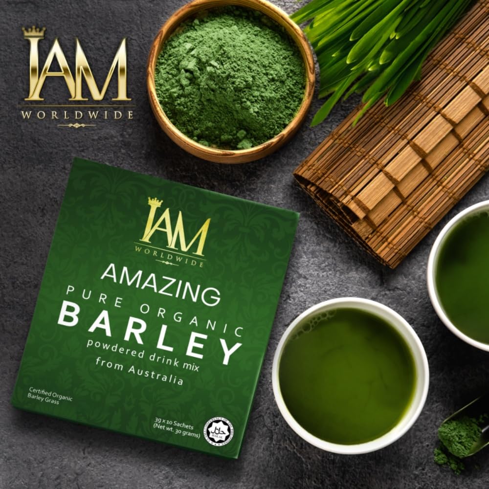 IAM Amazing Pure Organic Barley Powder Drink Barley Green Natural Blend XLXZHYF buy supplements canada