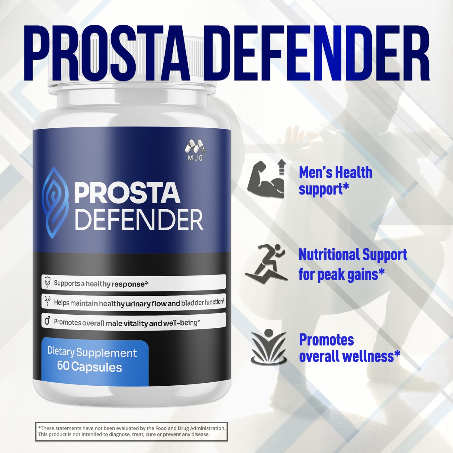 (3 Pack) Prosta Defender Capsules, Official Prostadefender Pills with All Natural Ingredients, Advanced Overall Health and Wellness Supplement, Natural Maximum Strength Vitamin Formula (180 Capsules) MJO buy supplements canada