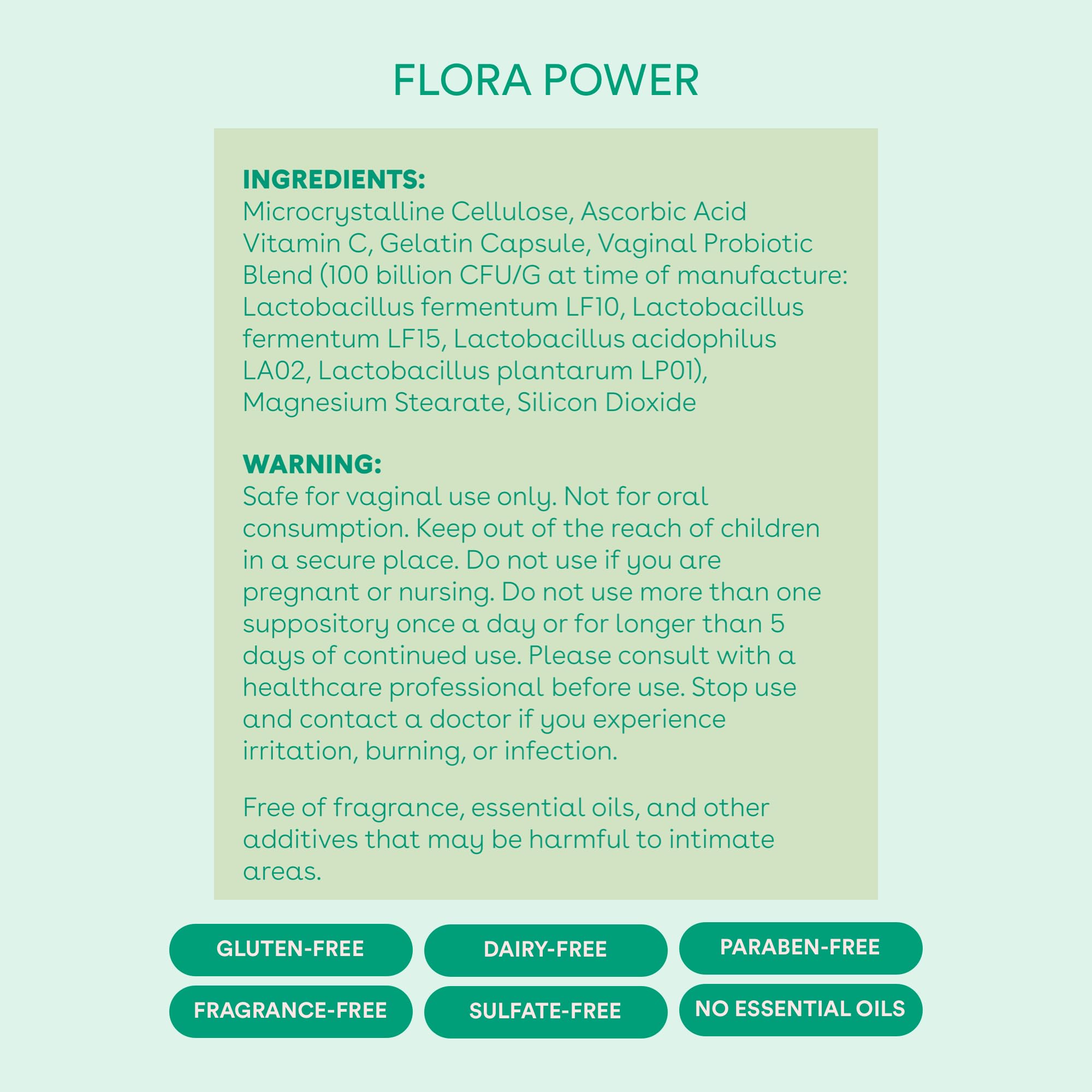 Love Wellness Flora Power & Good Girl Probiotics | Vaginal Suppositories & Prebiotics for Women Love Wellness buy supplements canada