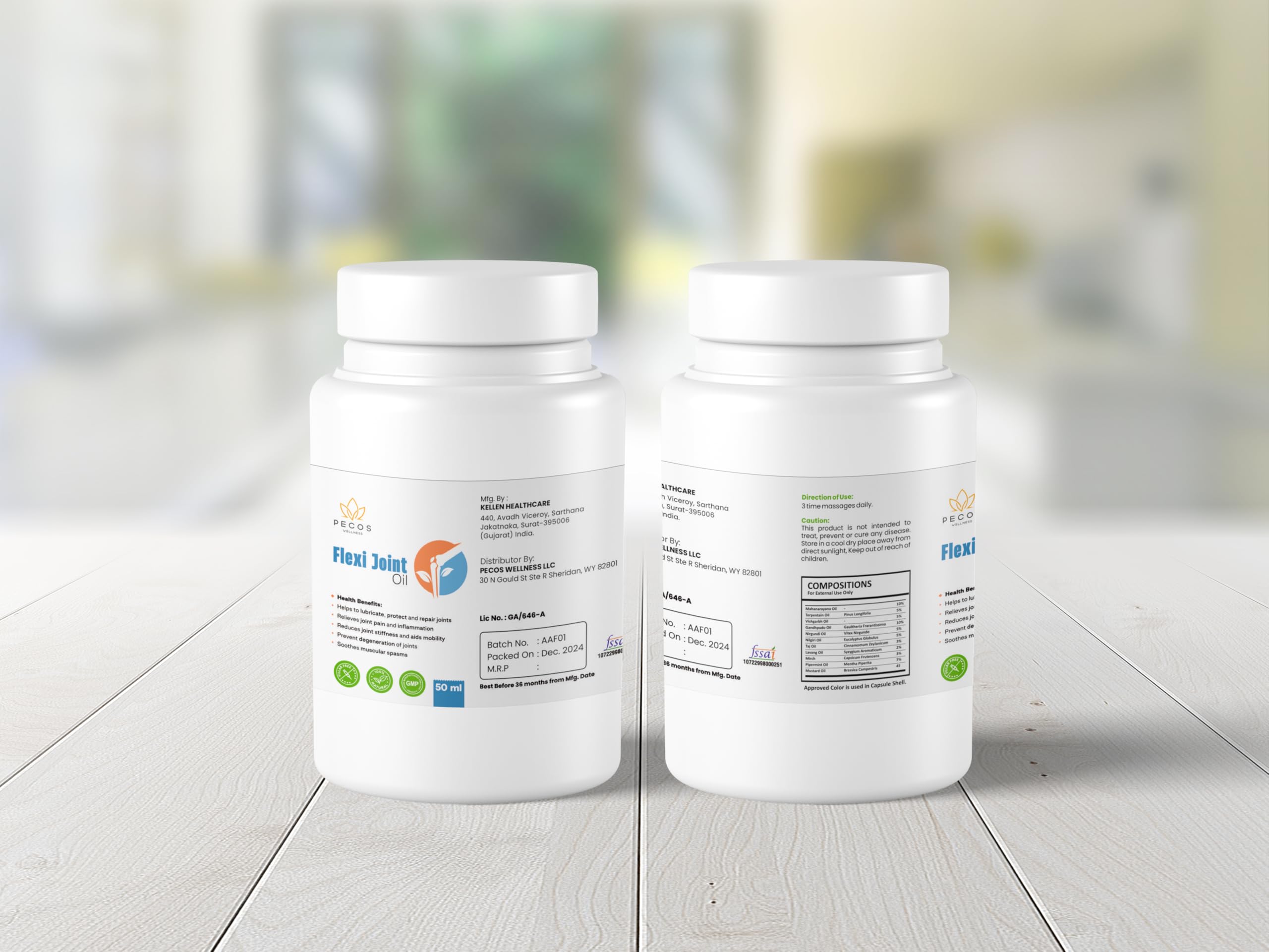 PECOS WELLNESS Flexi Joint Oil, Dietary Supplement PECOS WELLNESS buy supplements canada