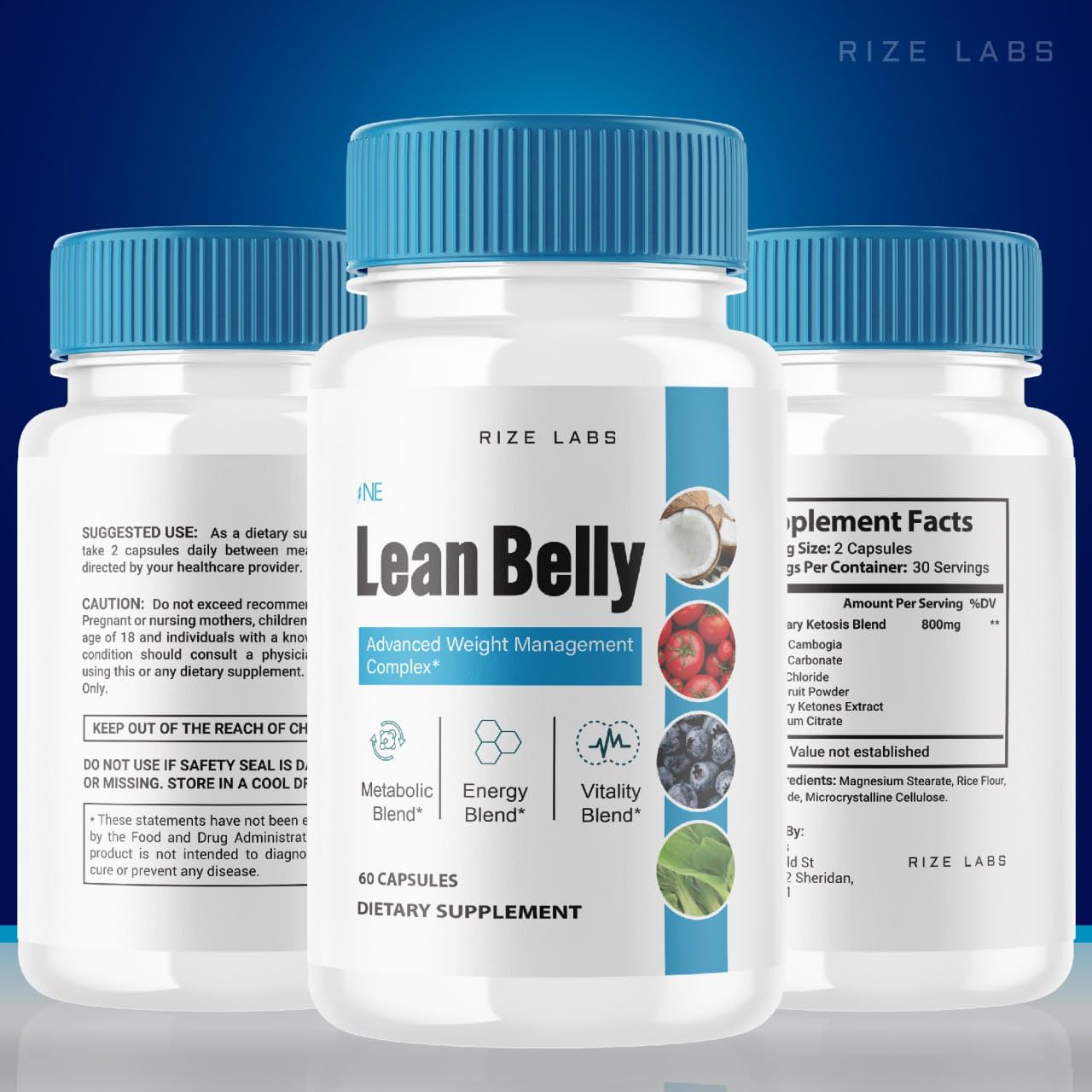 (2 Pack) Ikaria Lean Belly Juice Capsules for Weight Loss - IkariaLeanBelly Advanced rize labs buy supplements canada