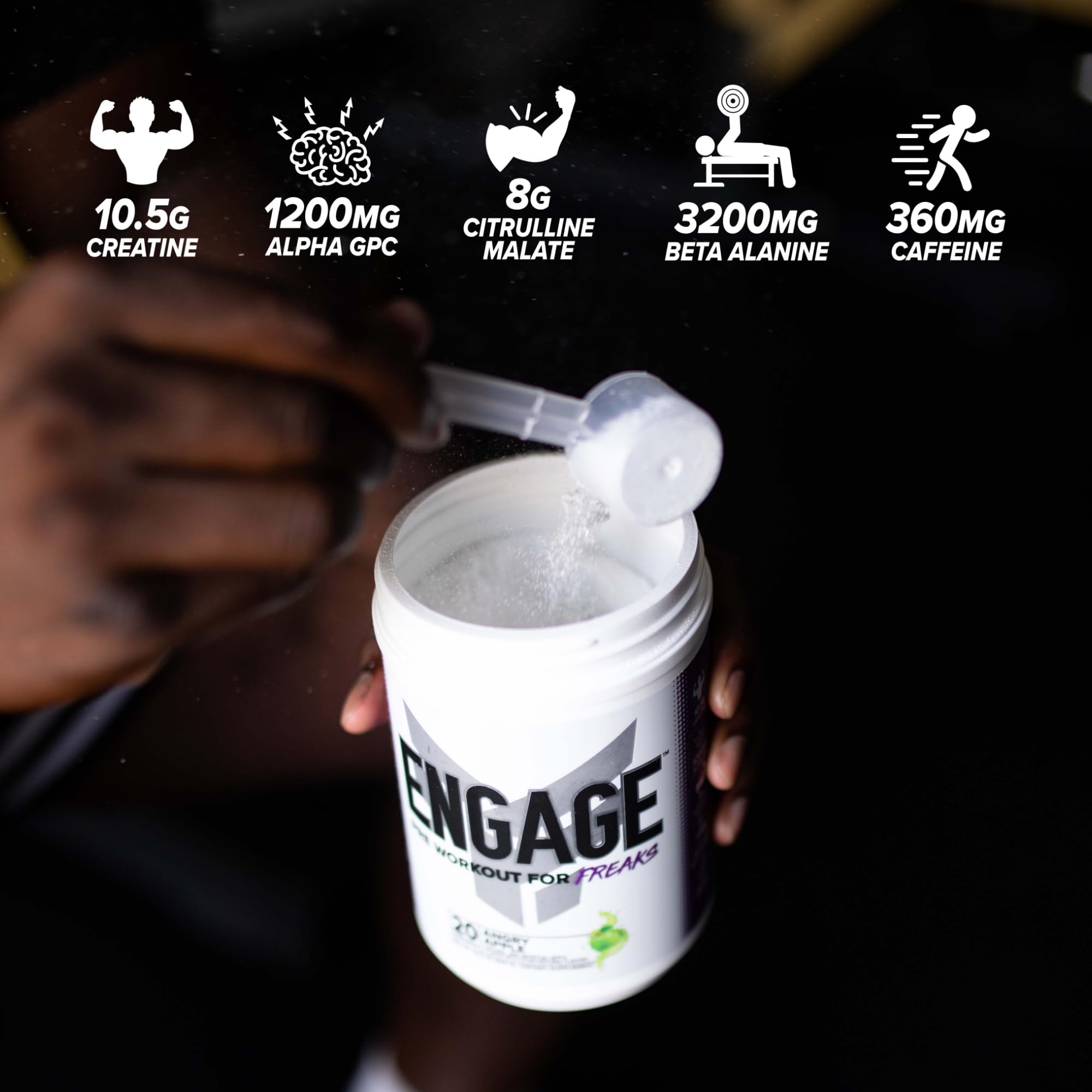 FINAFLEX Engage Pre Workout, Loaded Lemon - Train Harder, Longer & Stronger FINAFLEX buy supplements canada