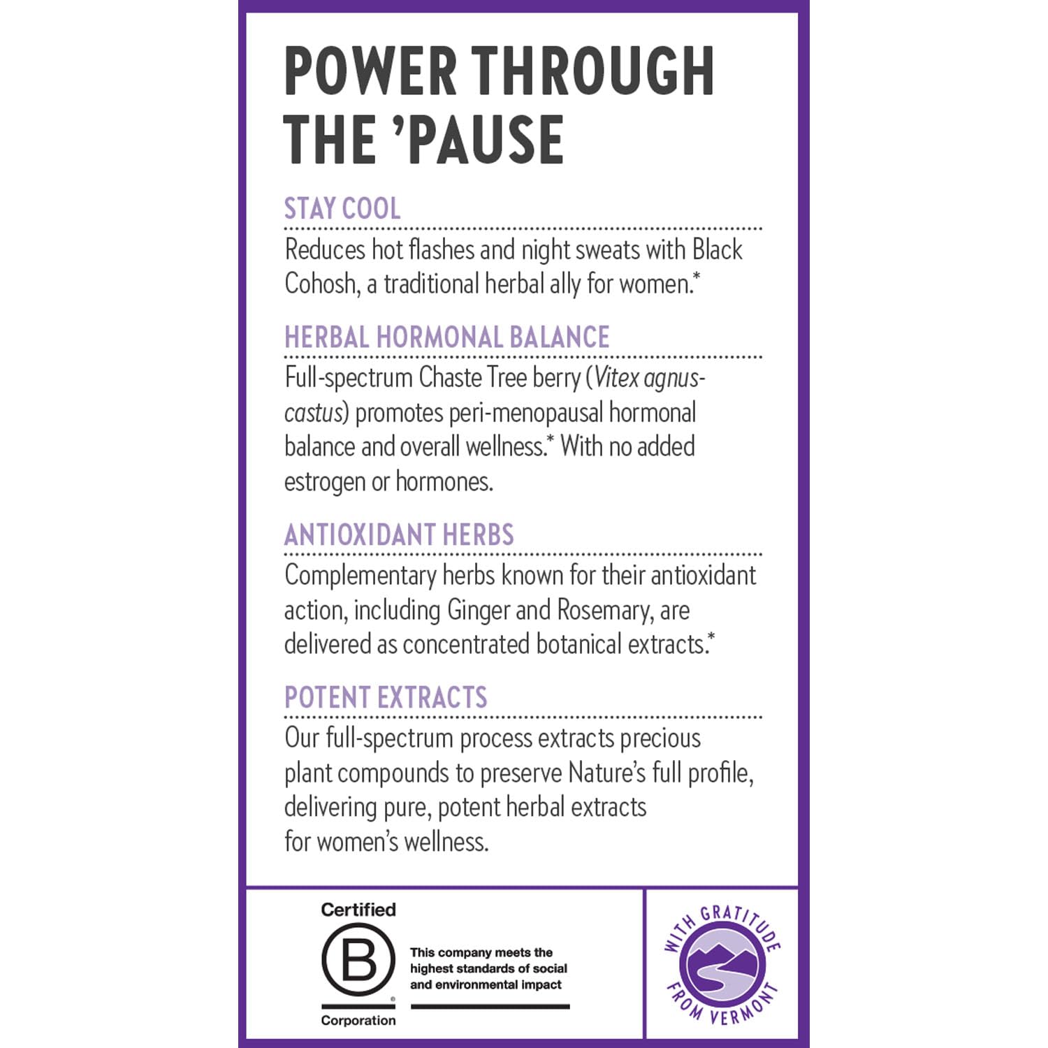 New Chapter Menopause Supplement - Estrotone Herbal Hormone Balance for Women in Perimenopause, with Black Cohosh for Hot Flash Relief & to Reduce Night Sweats + Vitex, No Added Hormones - 30 ct New Chapter buy supplements canada
