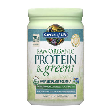 Garden of Life Raw Organic Protein & Greens Lightly Sweet, Vegan Protein Powder Garden of Life buy supplements canada