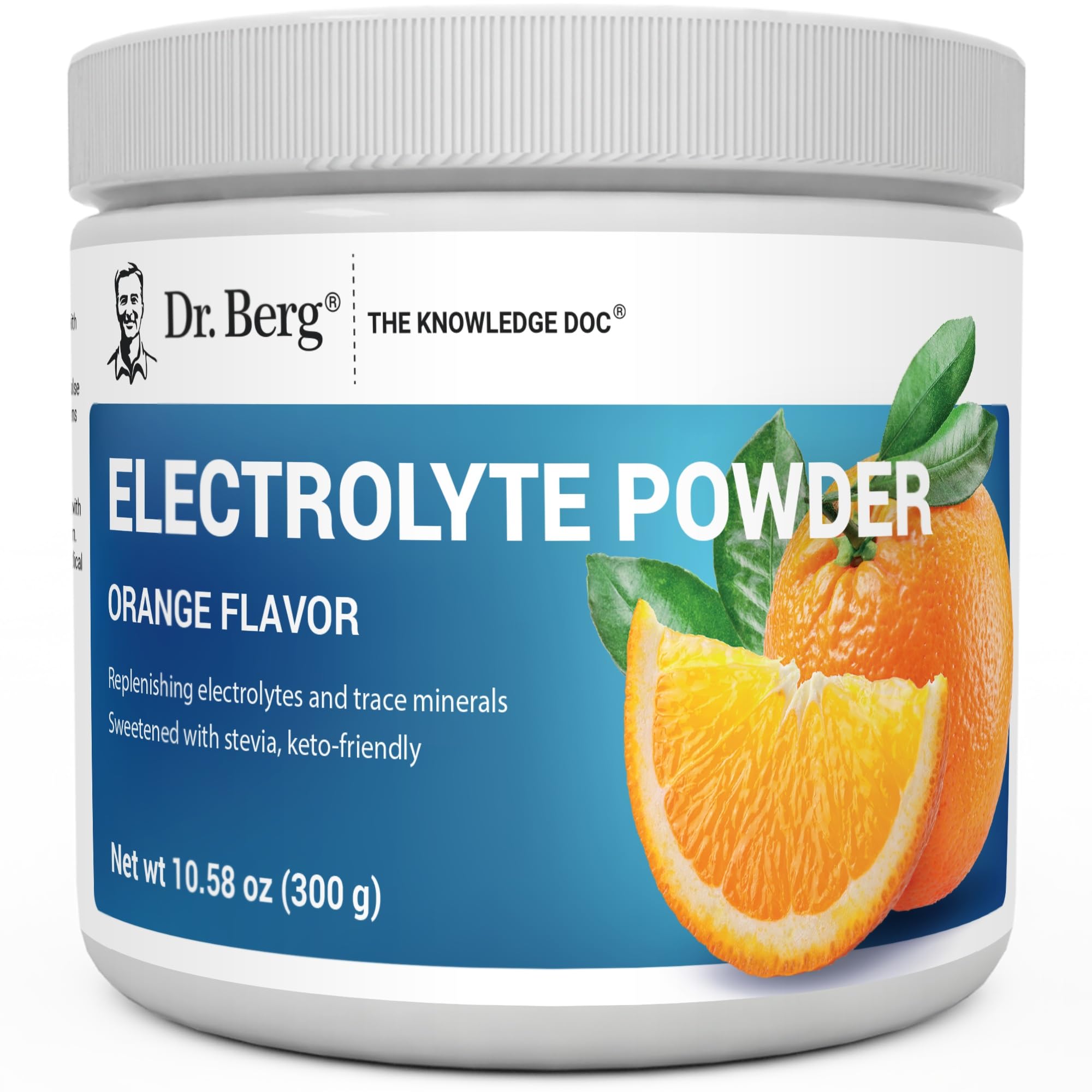 Dr. Berg Zero Sugar Hydration Keto Electrolyte Powder - Enhanced w/ 1000 mg of Potassium & Real Pink Himalayan Salt (NOT Table Salt) - Orange Flavor Hydration Drink Mix Supplement - 50 Servings Dr. Berg Nutritionals buy supplements canada