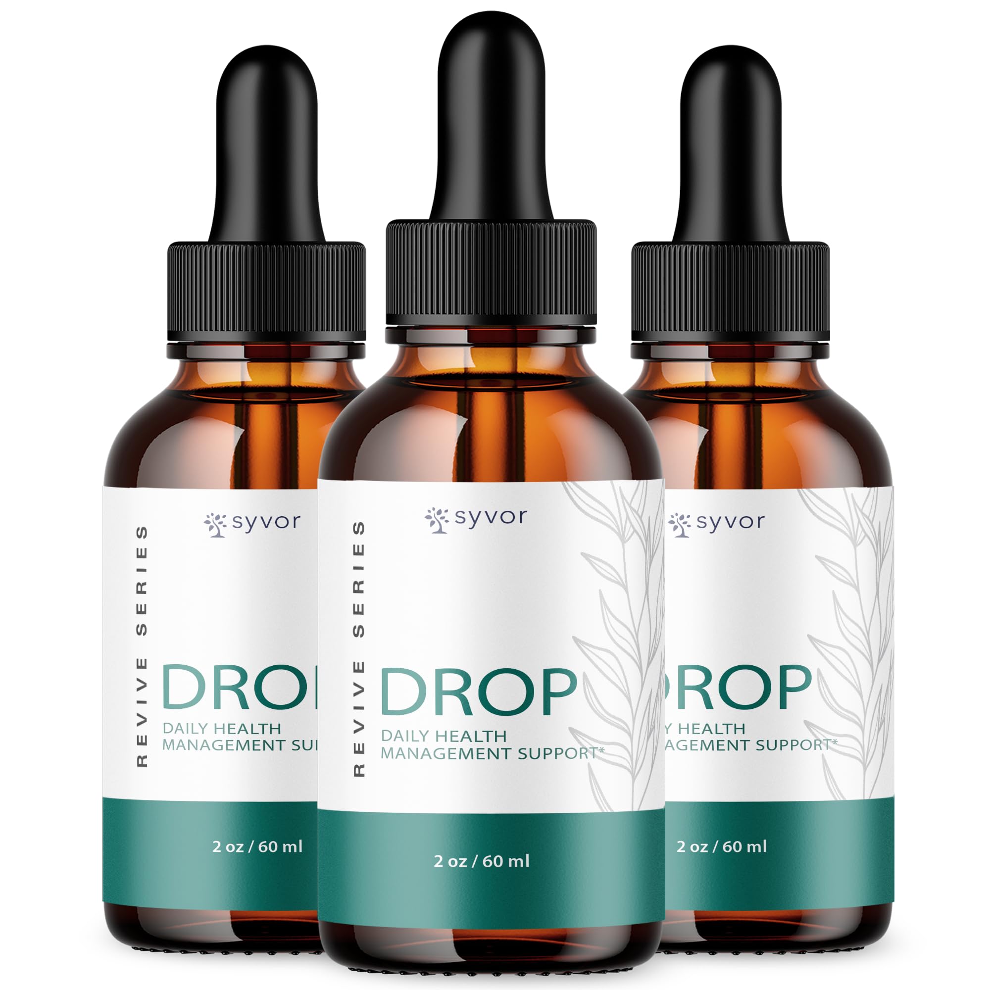 (3 Pack) Drop The Pounds Drops, Official Drop The Pounds Liquid Drops with All Natural Ingredients, Advanced Health Optimizer & Wellness Support with Premium Vitamins for Women & Men (90 Servings) Syvor buy supplements canada