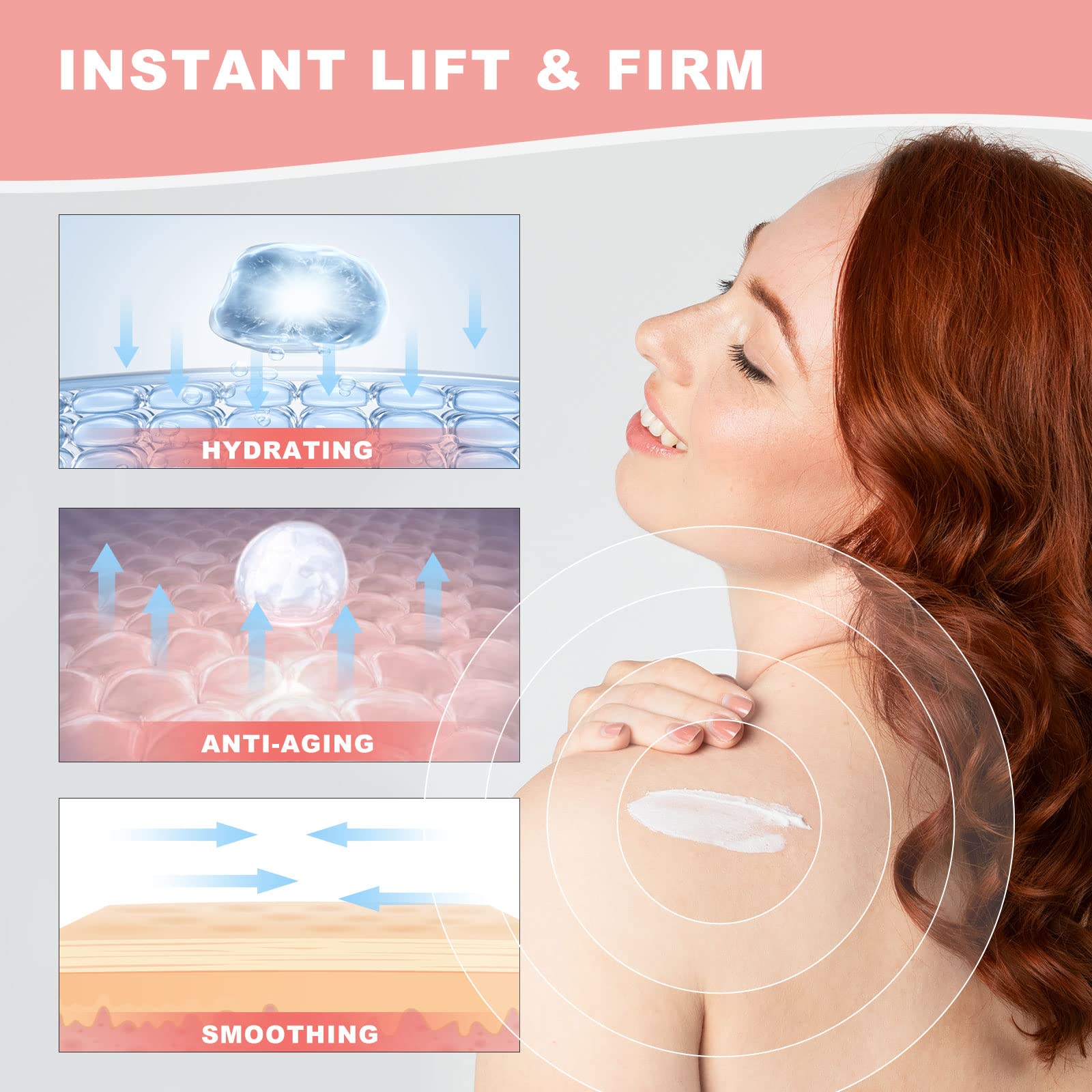Hibiscus and Honey Firming Cream, Skin Tightening Lotion, Reduces the Look of Neck Lines CITYGOO buy supplements canada