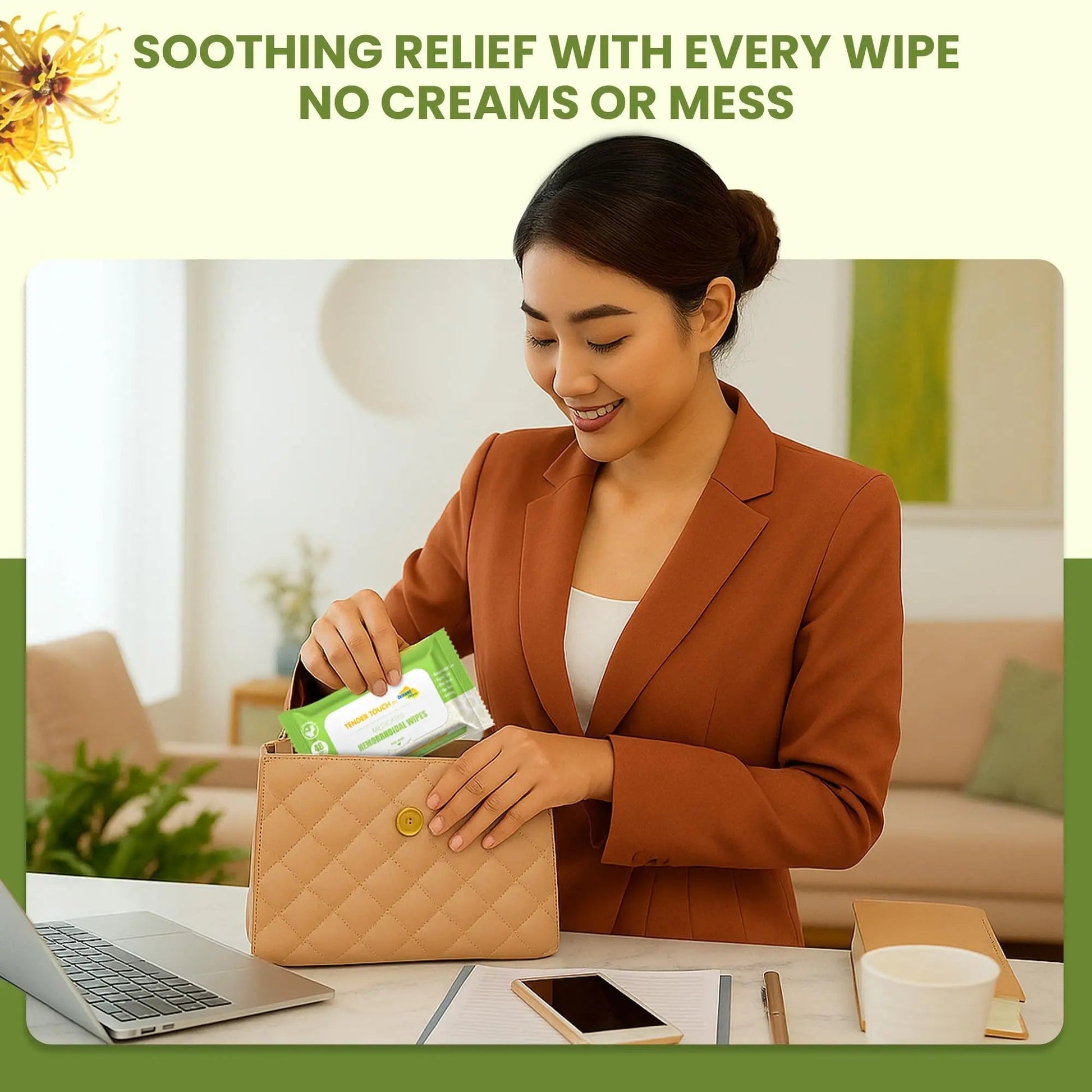 Tender Touch Hemorrhoid Wipes with Witch Hazel and Aloe, Flushable Medicated Wipes for Hemorrhoid and Vaginal Relief - Postpartum-Safe, Fragrance-free, Travel Size, 1 Pack, 48-ct. Diamond Wipes buy supplements canada