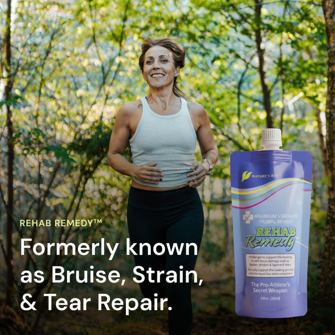Nature's Rite Rehab Remedy Gel, 6.8 OZ (200ML), Soothing, Fast Acting, Non-Greasy Muscle Relief with Natural Ingredients Nature's Rite buy supplements canada