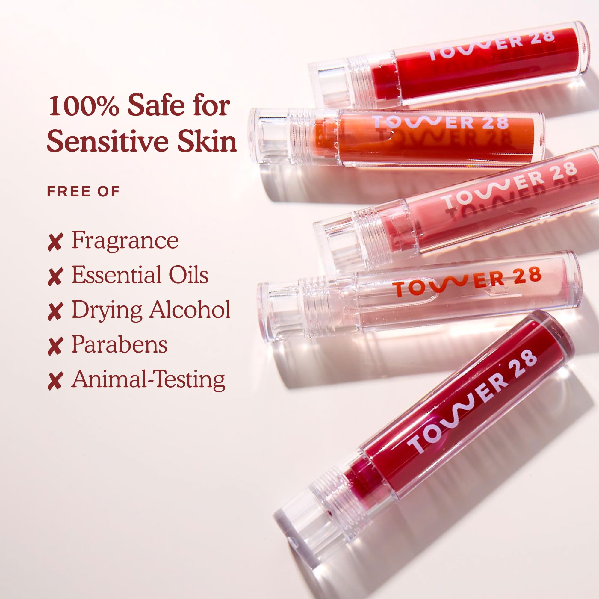 Tower 28 ShineOn Lip Gloss Jelly - Hydrating Tinted Lip Balm + Milky Gloss for Sensitive Lips - Non-Sticky + High-Shine Jelly Formula with Nourishing Oil Blend - Pistachio - Nude Pink (0.13) Tower 28 buy supplements canada