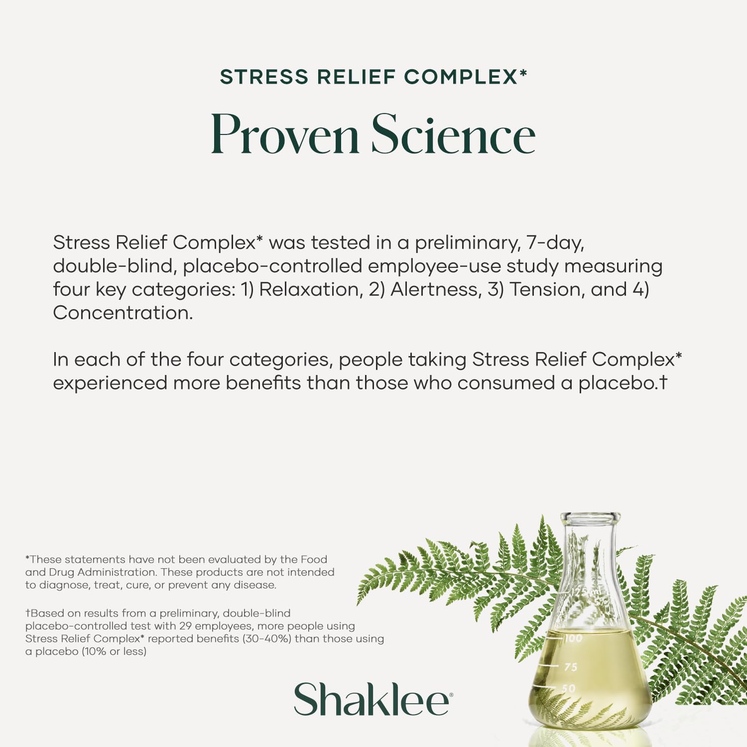 Shaklee - Stress Relief Complex - Calming Blend of L-theanine, Ashwagandha, Beta-sitosterol, and L-tyrosine - Promotes Relaxation without Drowsiness - 1 Caplet Daily - Adults Supplement - 30 Caplets Shaklee buy supplements canada