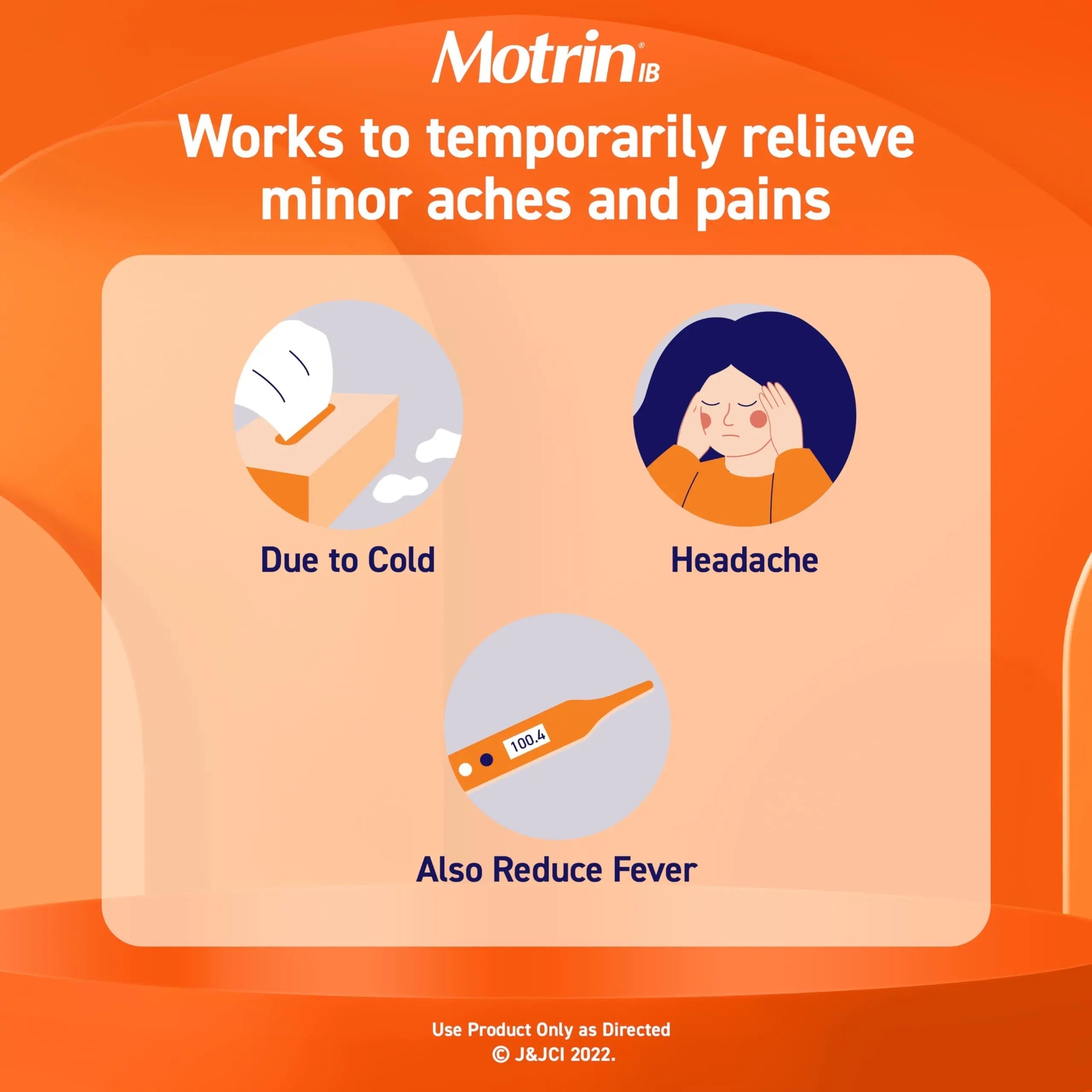 Motrin IB, Ibuprofen 200mg Tablets, Pain Reliever & Fever Reducer for Muscular Aches, Headache, Backache, Menstrual Cramps & Minor Arthritis Pain, NSAID, 100 Ct Motrin buy supplements canada