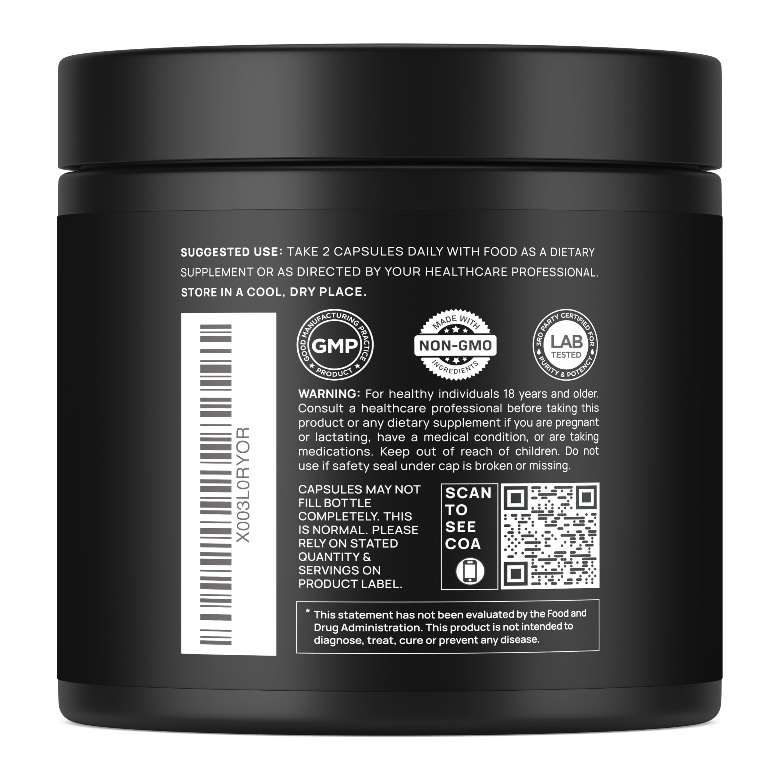 20,000mg 16x Strength Lions Mane Supplement Capsules Super Nootropic w. Ashwagandha & Rhodiola - Highest Potency Lion's Mane Mushroom Extract 50% Polysaccharides Brain Supplements for Memory and Focus TERRA ELMNT buy supplements canada