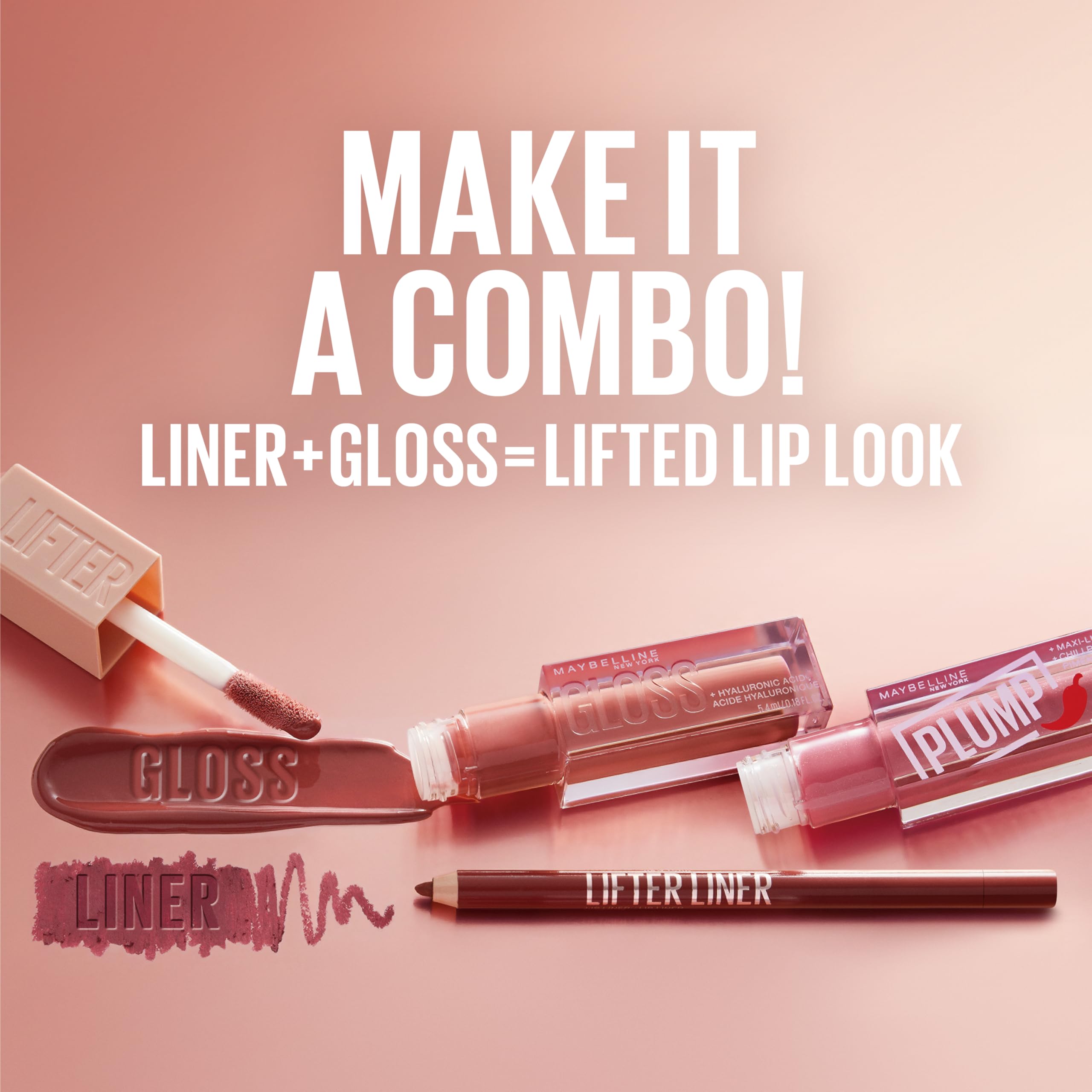 Maybelline Lifter Gloss, Hydrating Lip Gloss with Hyaluronic Acid, High Shine for Plumper Looking Lips, Opal, Pink Neutral, 0.18 Ounce MAYBELLINE buy supplements canada