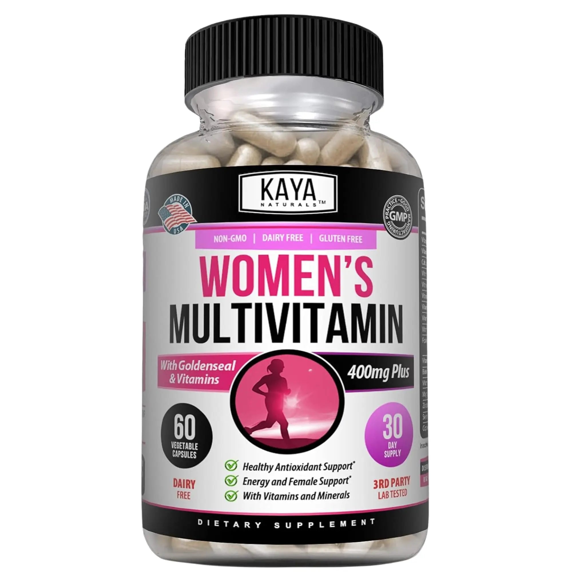 Kaya Naturals Women's Multivitamin, Overall Healthy Antioxidant, and Immune Support, Vitamins A, D, C, E, Biotin Kaya Naturals buy supplements canada