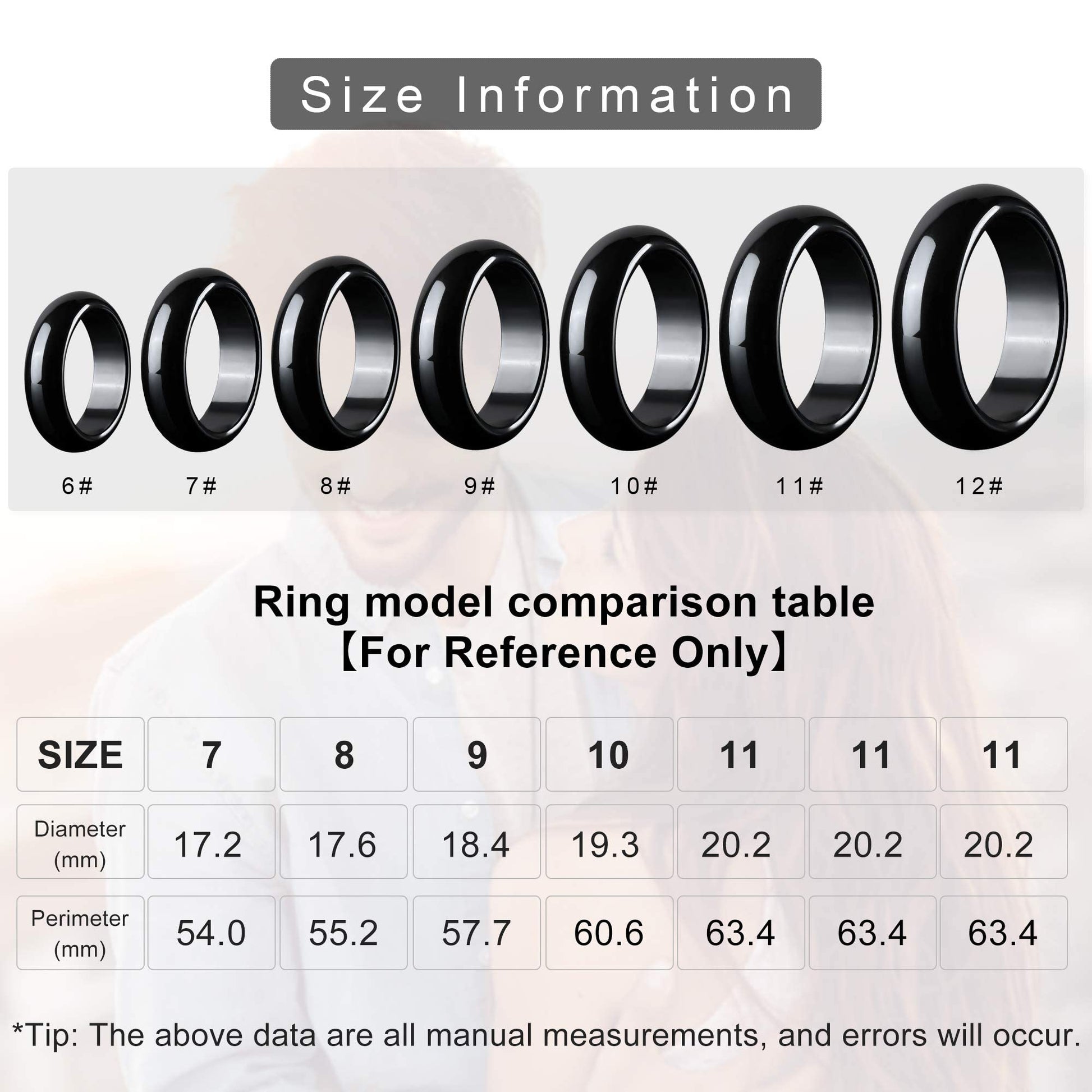 2PCS Genuine Hematite Ring for Women Men Unisex, Black Hematite Stone Ring Anxiety Balance Yhluck buy supplements canada