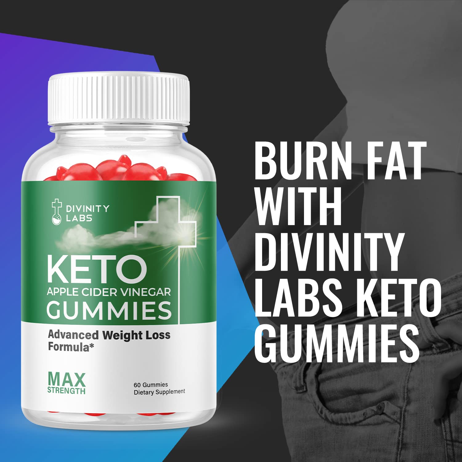 Ark Labs Divinity Labs Keto ACV Gummies, Gummies (3 Pack) Ark Labs buy supplements canada