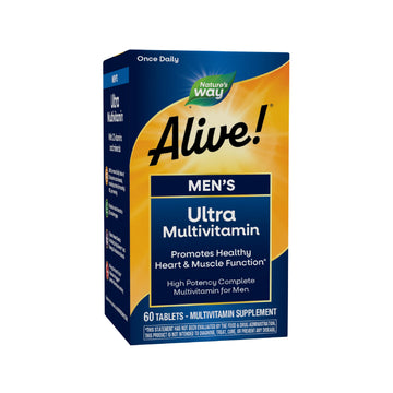 Nature's Way Alive! Men's Daily Ultra Multivitamin, High Potency Formula, Promotes Heart & Muscle Function Nature's Way buy supplements canada