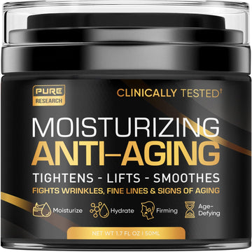 Men's Face Cream Moisturizer - Anti-Aging Cream For Men, Collagen, Retinol & Hyaluronic PURE RESEARCH buy supplements canada