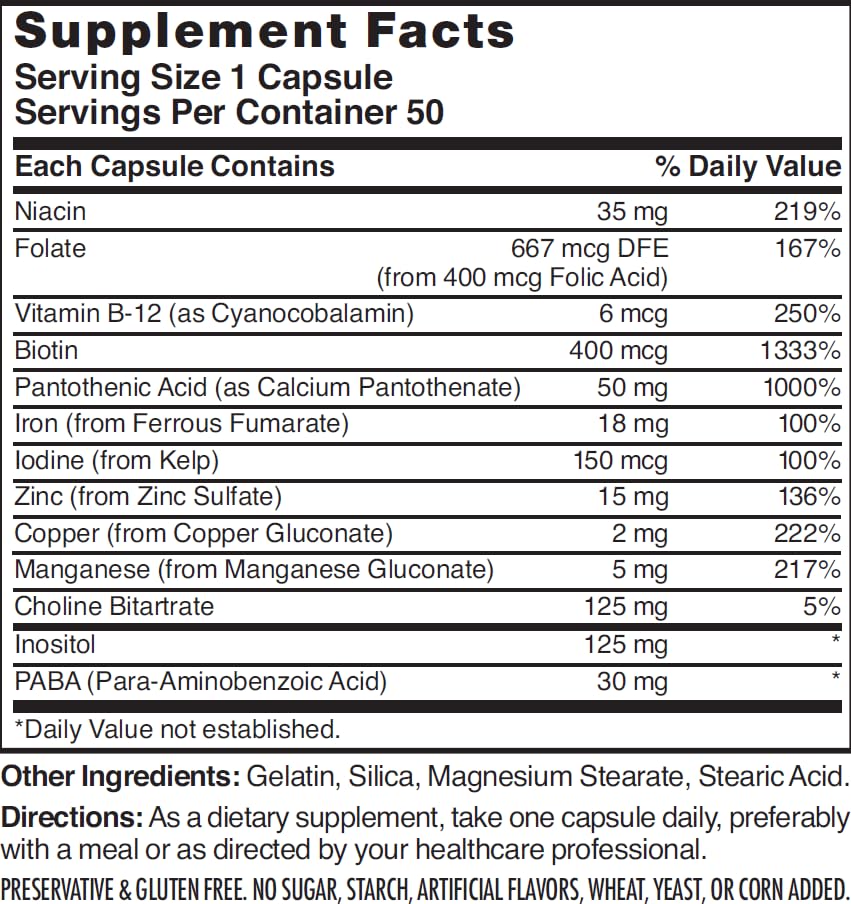 Nature's Blend Vitamins For Hair Capsules 50 Ct Nature's Blend buy supplements canada