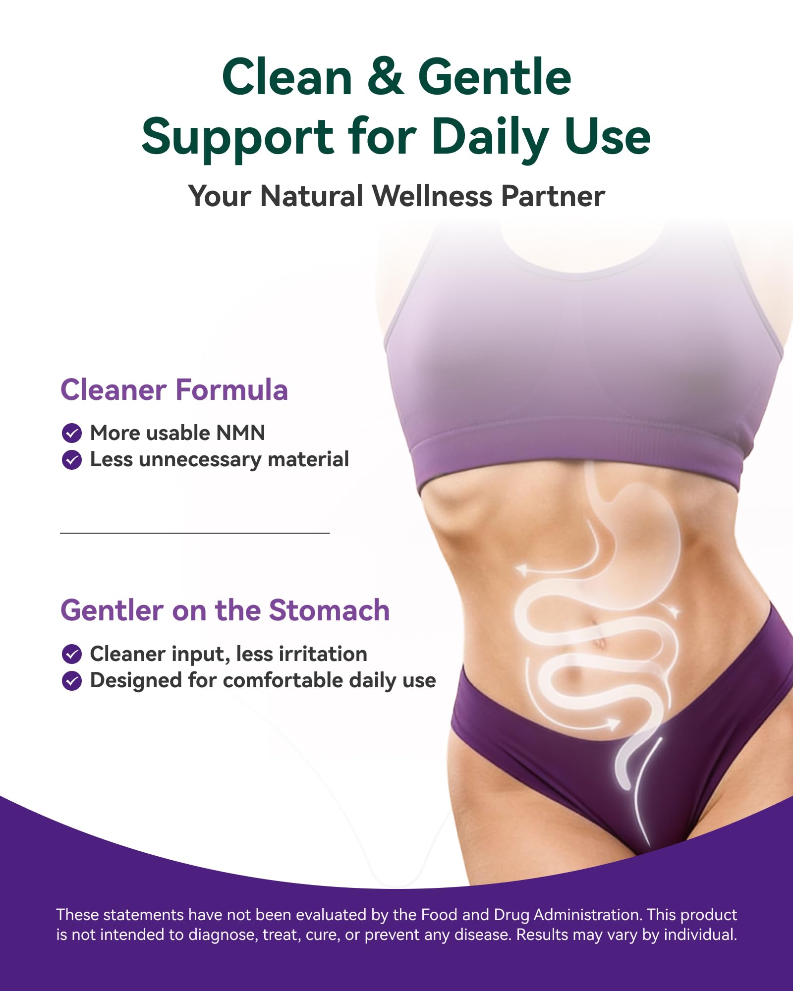 Inner Brightness NMN Supplement 500mg, 99.9% High Purity, Supports NAD+ Levels & Cellular Energy, 5-in-1 Formula with Resveratrol & Astaxanthin, Non-GMO, Gluten-Free, 60 Capsules Inner Brightness buy supplements canada