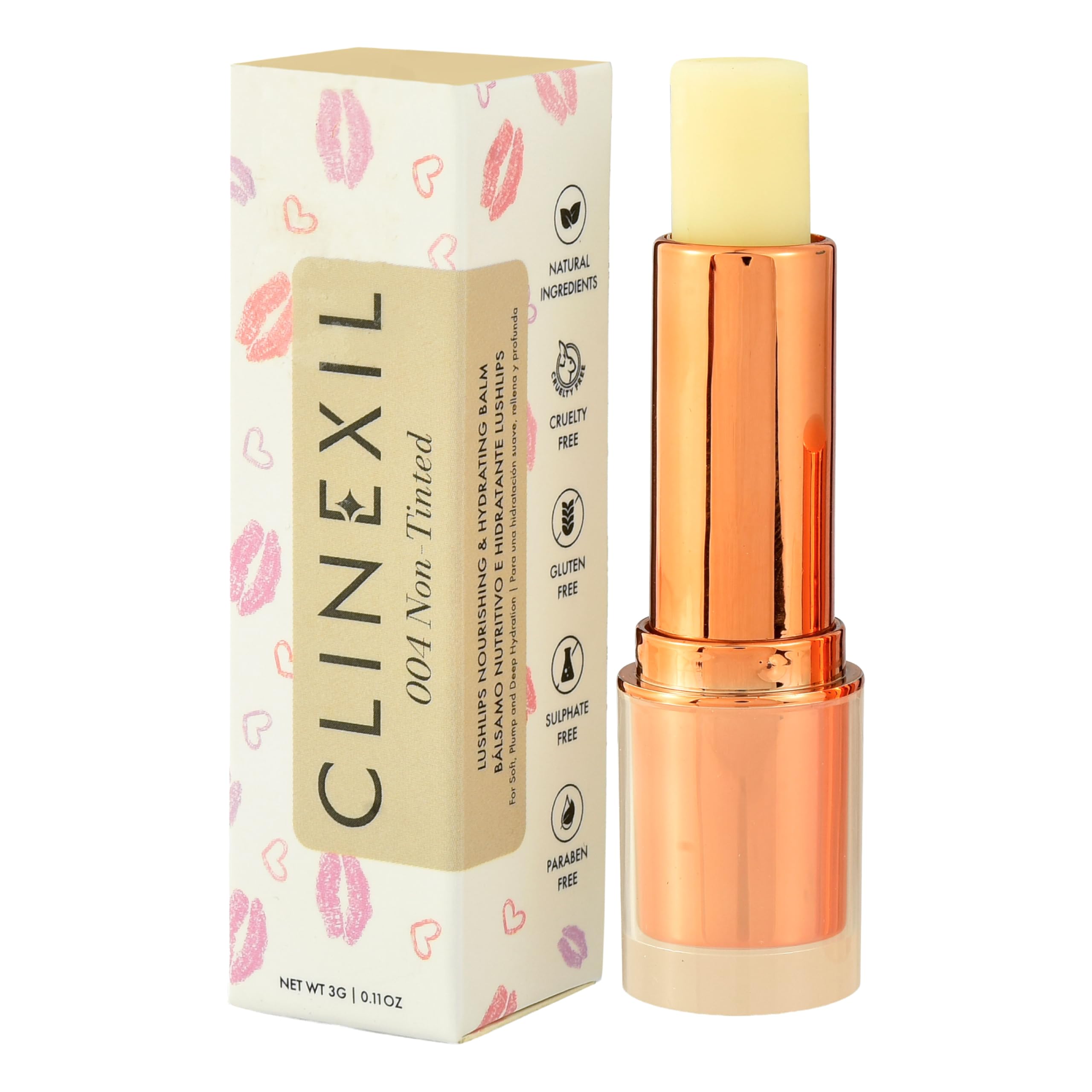Clinexil Lip Balm – Hydrating Lip Repair with Cold-Pressed Oils, 10% Squalane, Vitamin E & Ceramides Clinexil buy supplements canada