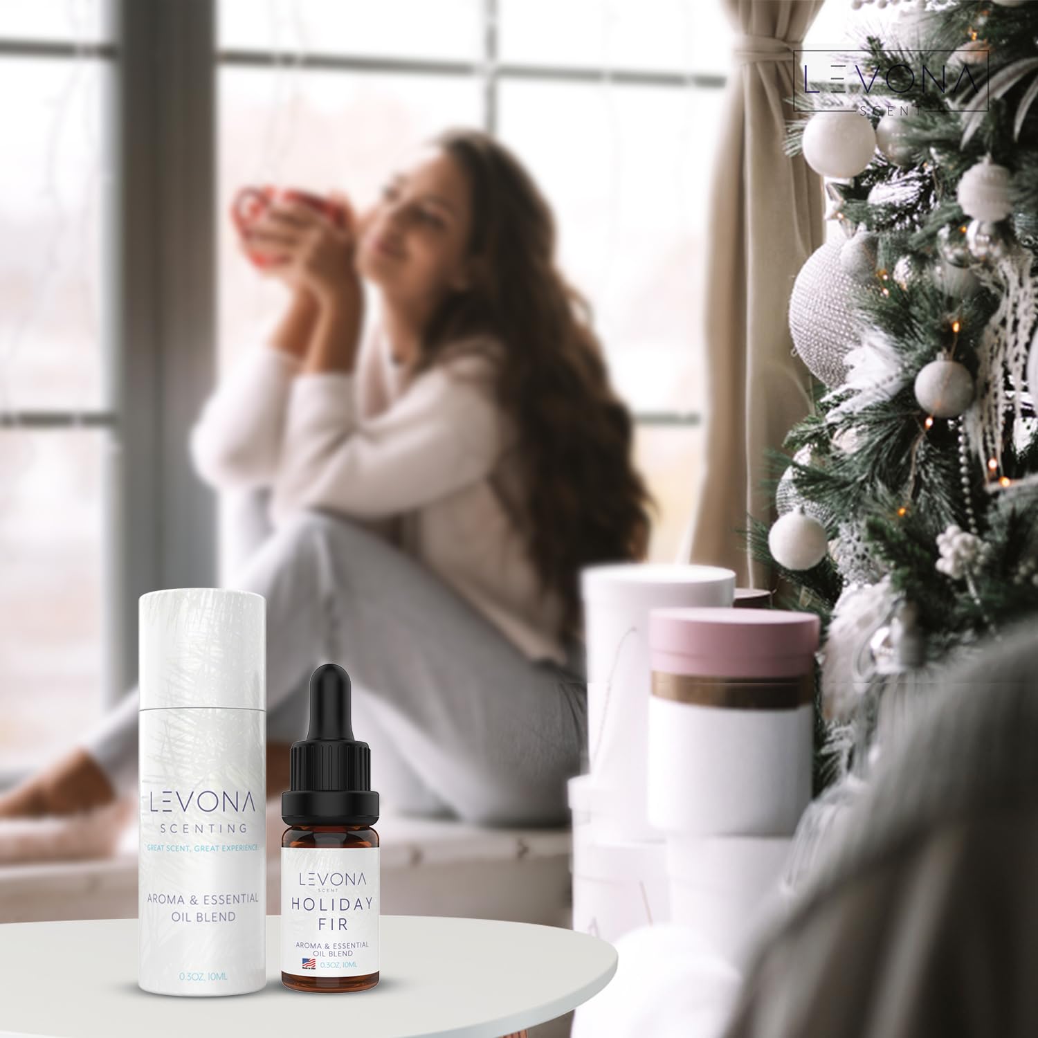 Levona Scent Christmas Essential Oils for Diffuser: Holiday Fir Essential Oil for Diffusers for Home LEVONA SCENT buy supplements canada
