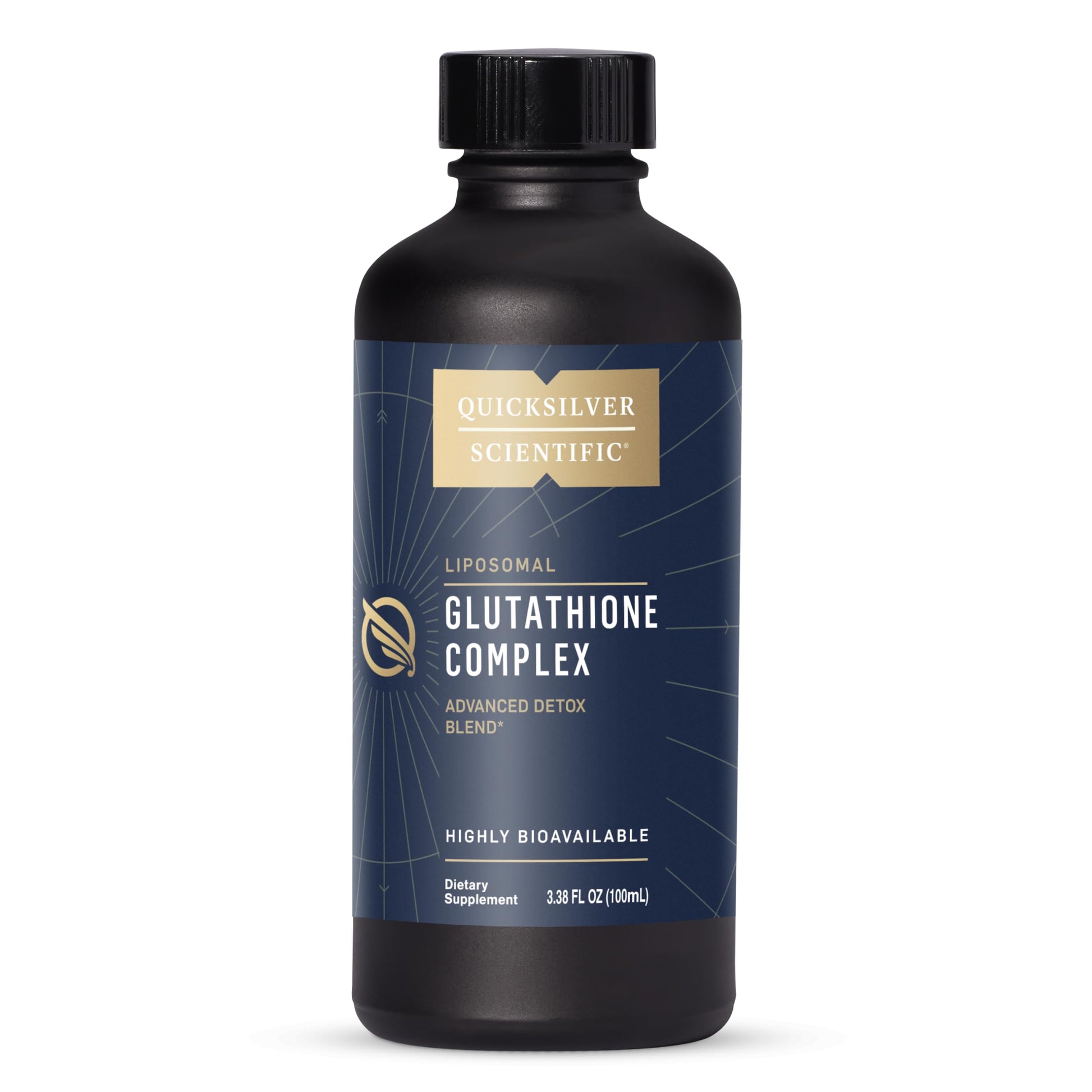 Quicksilver Scientific Glutathione Complex - Superior Absorption Antioxidant Supplement with Liquid Glutathione & Milk Thistle - Vitamin B Complex - Supplement for Daily Use (3.38 fl oz) Quicksilver Scientific buy supplements canada