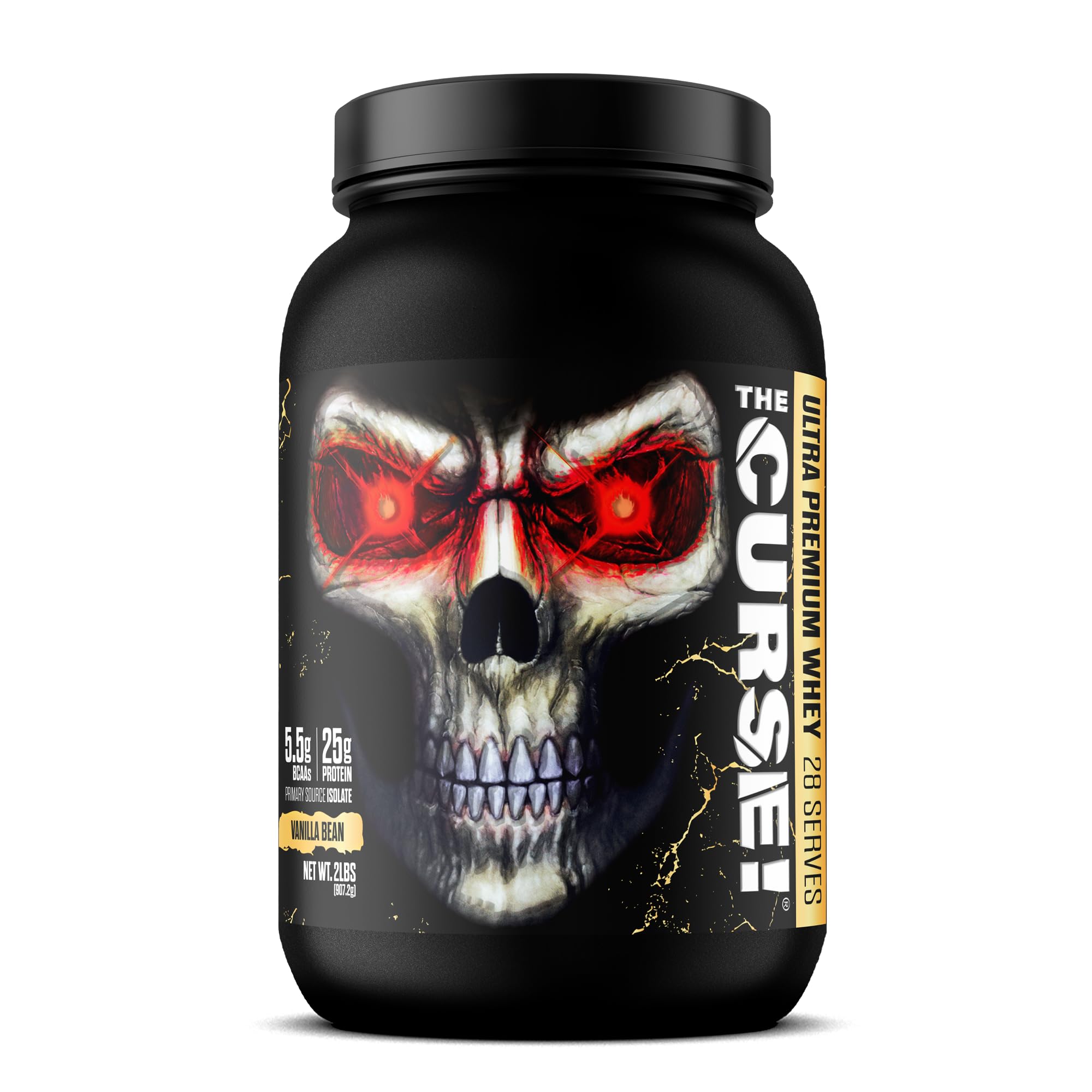 JNX SPORTS The Curse! Ultra Premium Whey Protein Powder Vanilla Bean 2lb | 25g Protein JNX SPORTS buy supplements canada