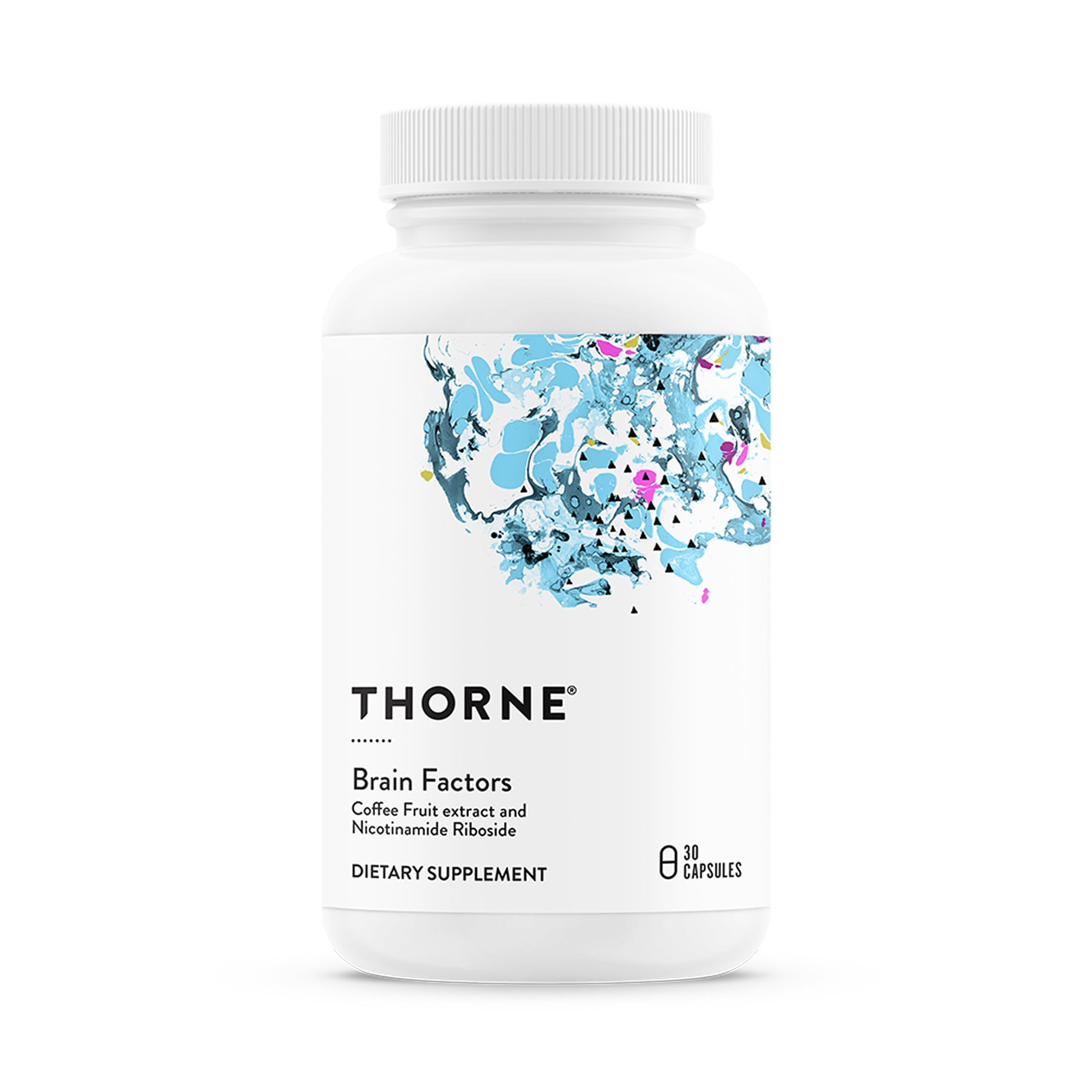 THORNE - Brain Factors - Brain Health Supplement with Nicotinamide Riboside, Coffee Fruit Extract & Betaine Anhydrous - Supports Learning, Memory & Cognition* - 30 Servings THORNE buy supplements canada