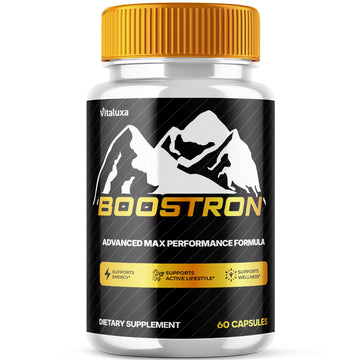 Boostron Capsules, Boostron Supplement Pills - Boostrom Maximum Strength Performance Blend Premium Advanced Formula All Natural Ingredients for Advanced Health Vitamin Support Reviews (60 Capsules) Vitaluxa buy supplements canada