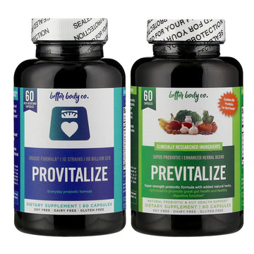 Better Body Co. Slim Gut Bundle | Prebiotics and Probiotics for Women - Bloating Relief Better Body Co. buy supplements canada