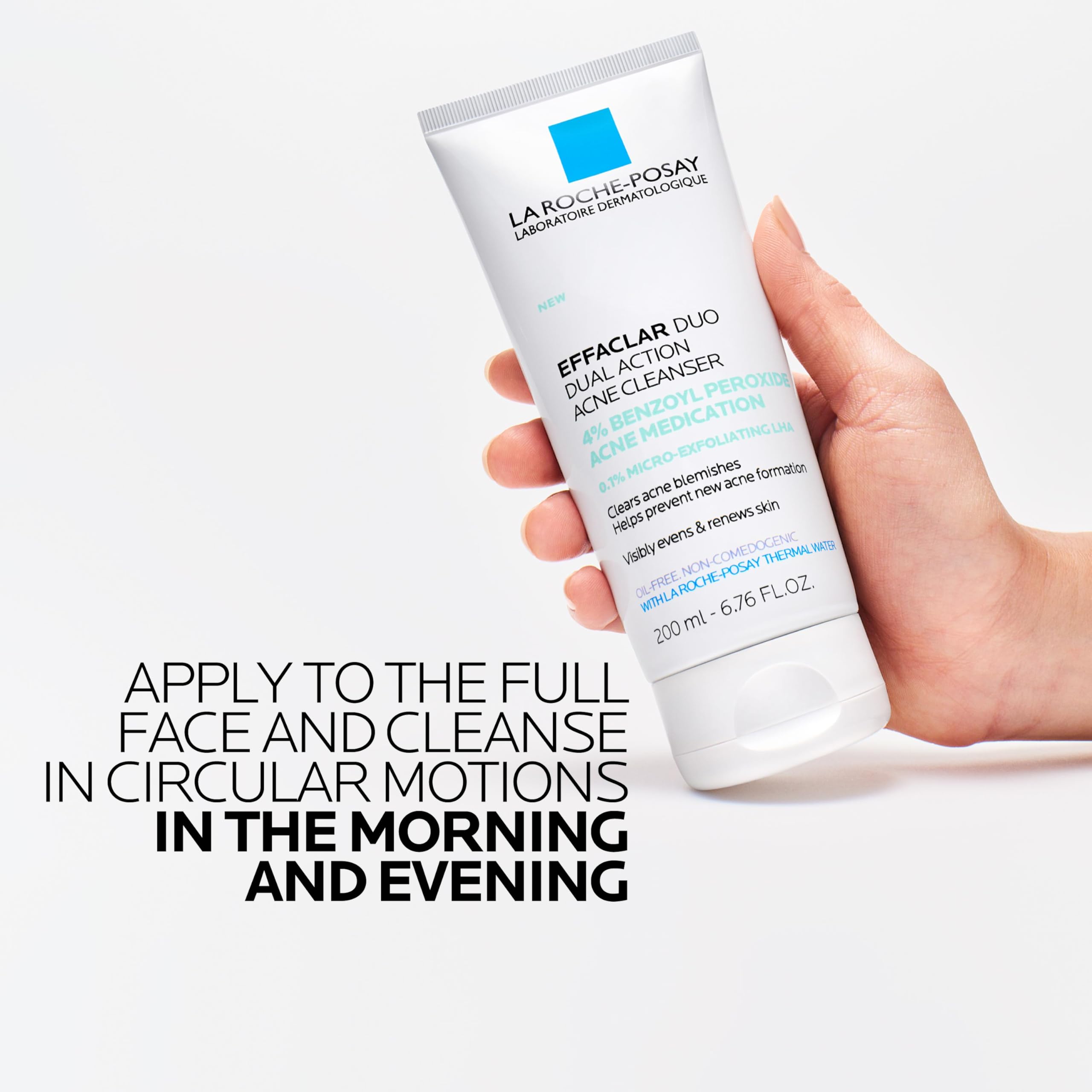 La Roche-Posay Effaclar Dual Acne Face Wash With 4% Benzoyl Peroxide & LHA Exfoliant La Roche-Posay buy supplements canada