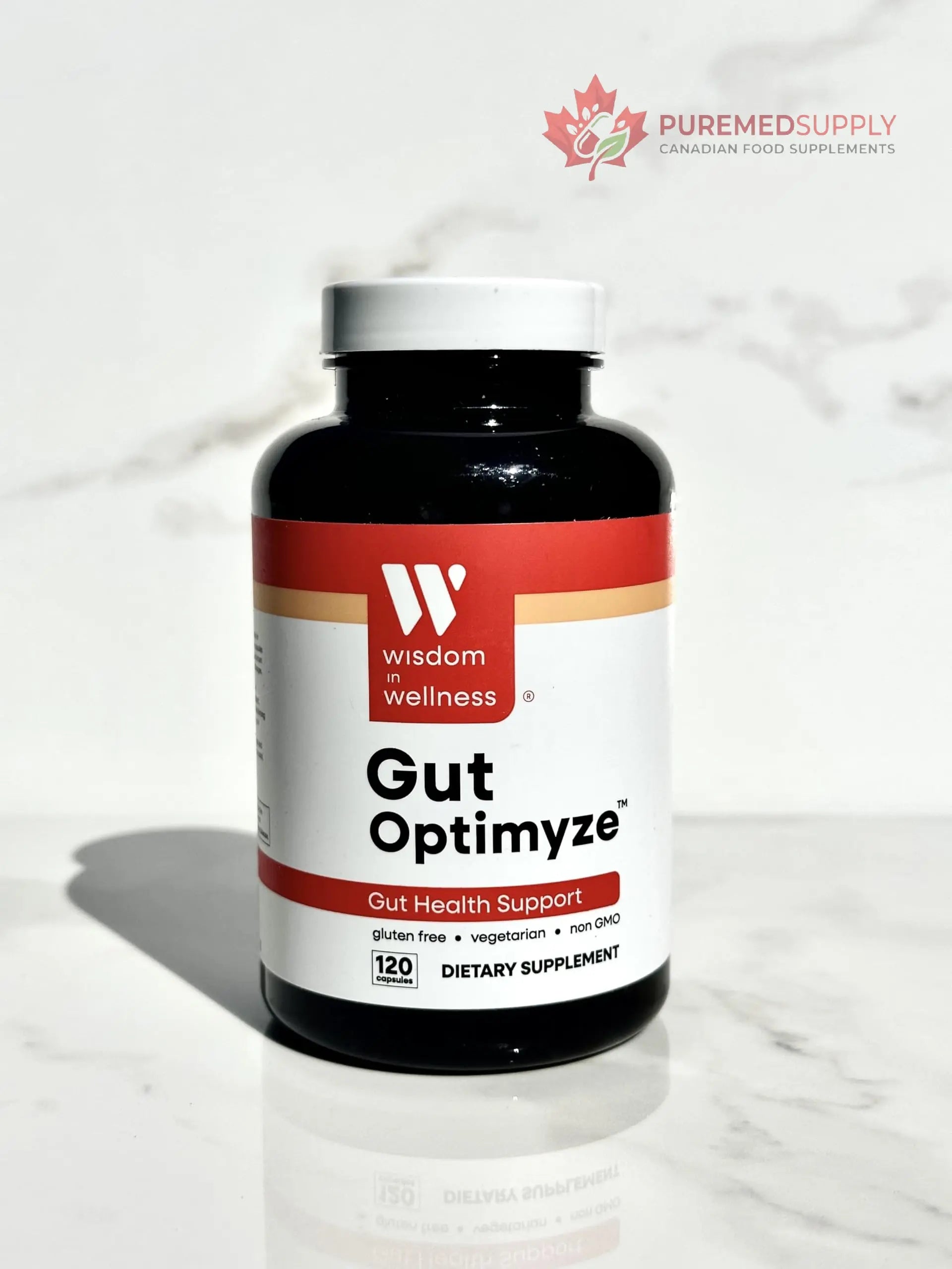 Wisdom In Wellness Gut Optimyze - 120 Digestive Health Capsules - Vitamins & Probiotics for Gut Health - Complete for Men & Women - Digestive Gut Health Pills - Healthy Gut Probiotics Wisdom In Wellness buy supplements canada