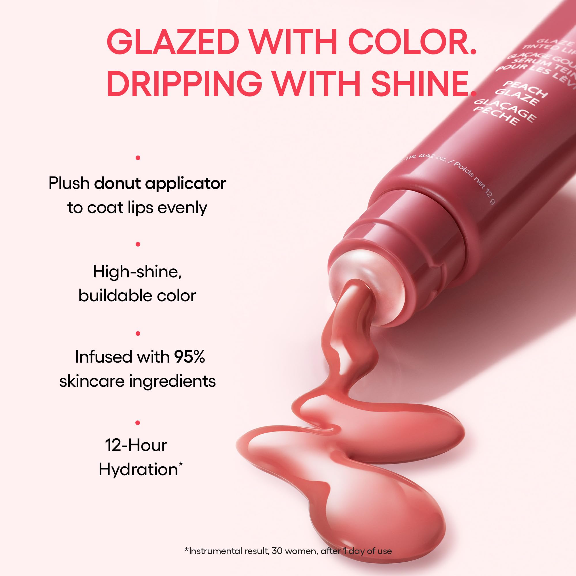 LANEIGE Glaze Craze Tinted Lip Serum, Raspberry Jam: Hydrating Lip Serum for Glossy, Nourished Lips with Plumping Polypeptides LANEIGE buy supplements canada