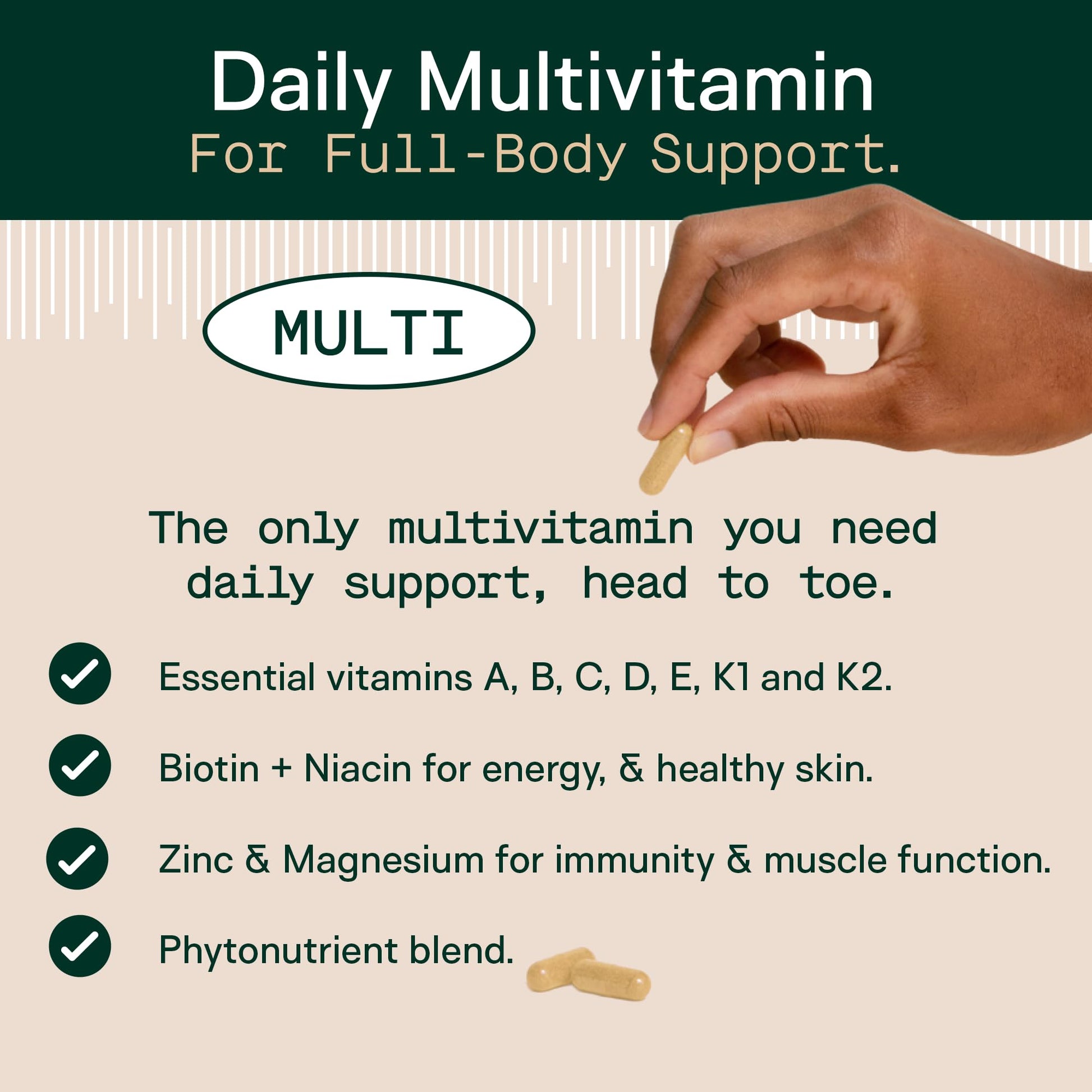 Adapt Naturals Multivitamin for Women & Men, Bioavailable Easy-to-Absorb Multivitamin Daily Supplement with Biotin, Niacin, Vitamin A, B, C, D, E, K1, Zinc, Magnesium - Immune Support - 30 Day Supply ADAPT NATURALS BY CHRIS KRESSER buy supplements canada