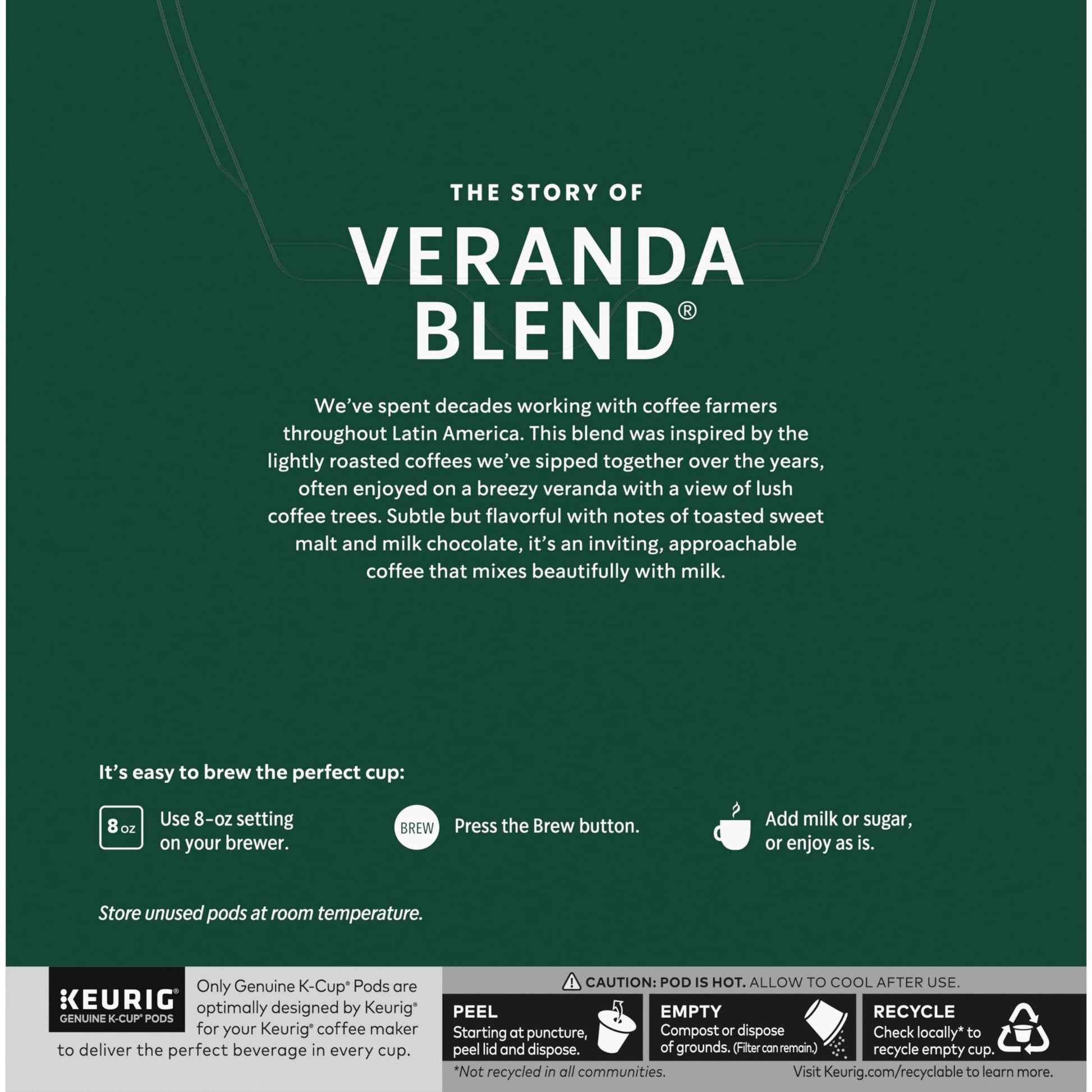 Starbucks Veranda Blend Coffee K-Cups,4/24 Pack-96 K-Cups Starbucks buy supplements canada