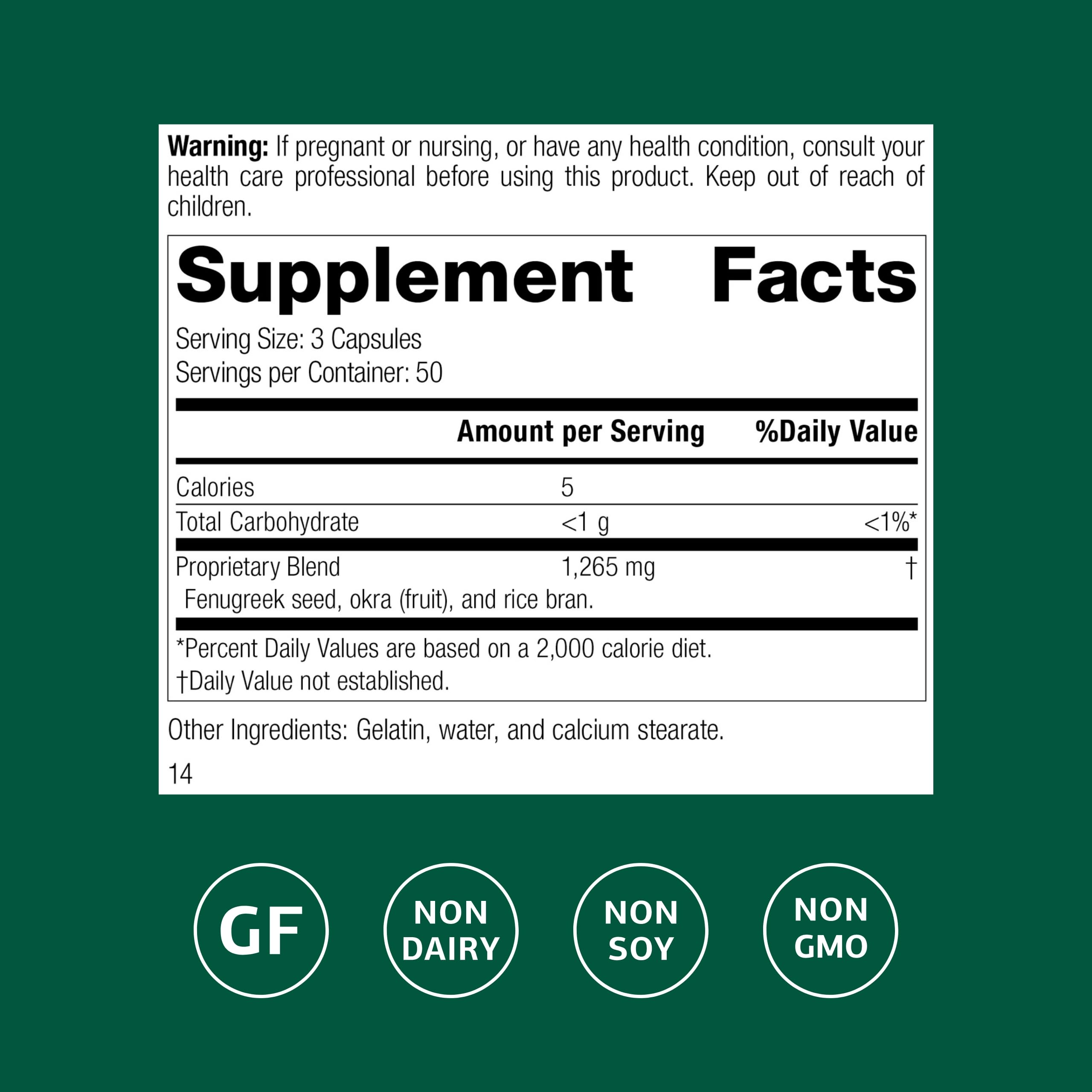Standard Process Fen-Gre - Supports Respiratory Support & Healthy Metabolism - Aids Healthy Levels of Mucus & Phlegm - Supports Lung Health & Bronchial Tubes - Gluten-Free & Non-Dairy - 150 Capsules Standard Process Inc. buy supplements canada
