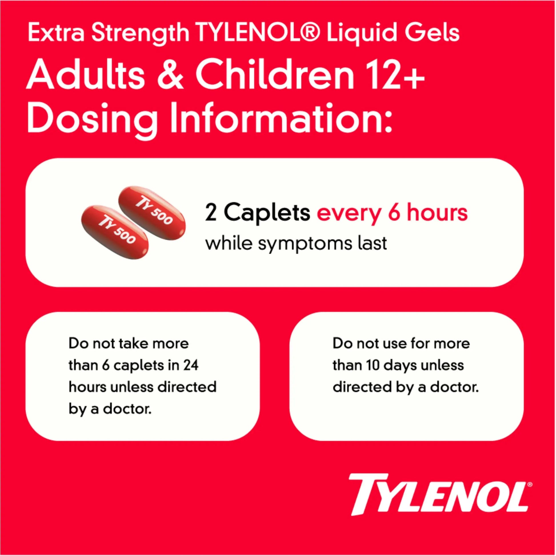 Tylenol Extra Strength Liquid Gels, Fast, Strong Pain Relief, Fever Reducer for Adults with 500 mg Acetaminophen, Fast-Acting Liquid Gel Capsules for Headaches & Minor Pain Relief, 75 Count Tylenol buy supplements canada