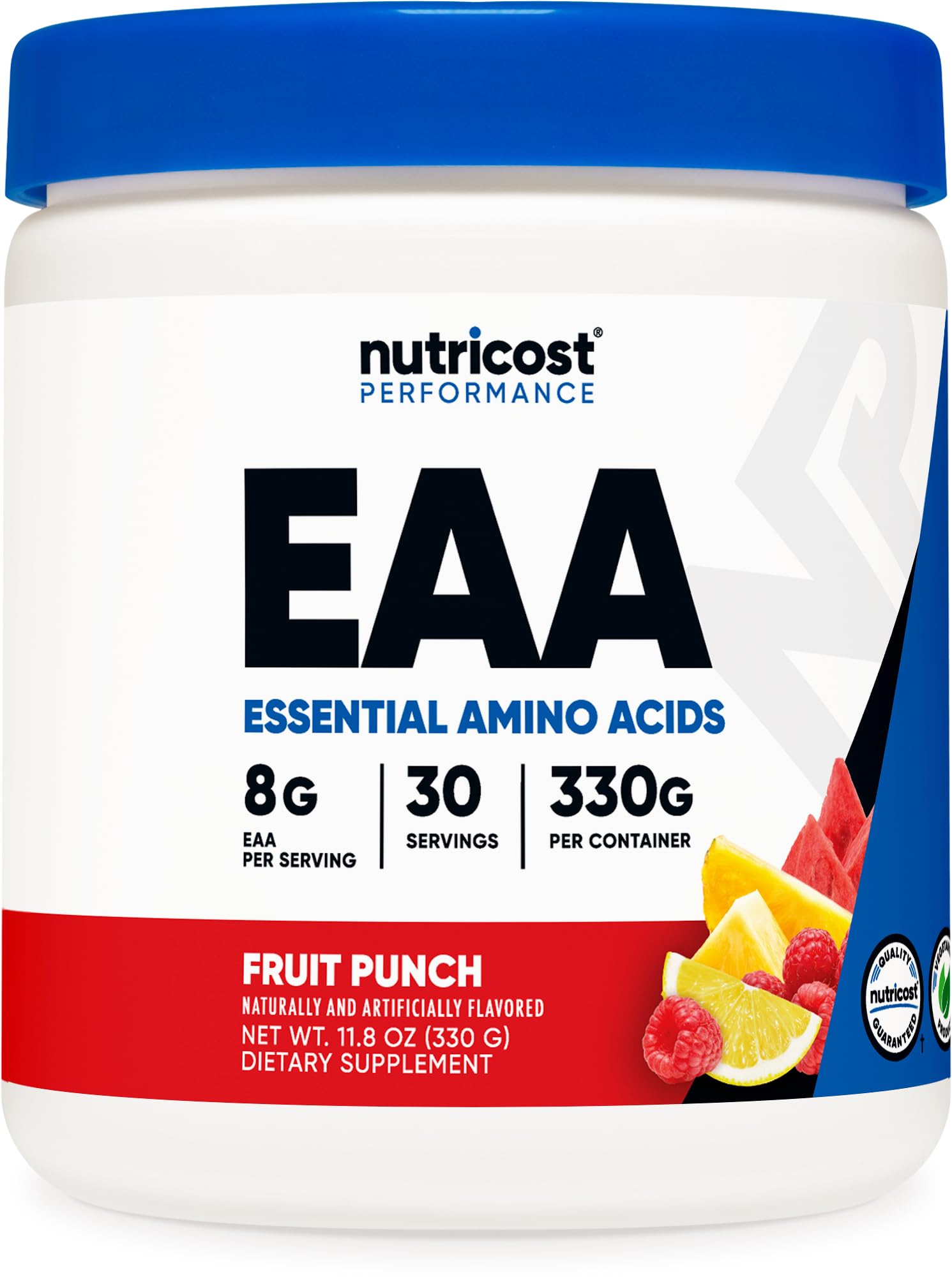 Nutricost EAA Powder 30 Servings (Fruit Punch) - Essential Amino Acids - Non-GMO, Gluten Free, Vegetarian Friendly Nutricost buy supplements canada